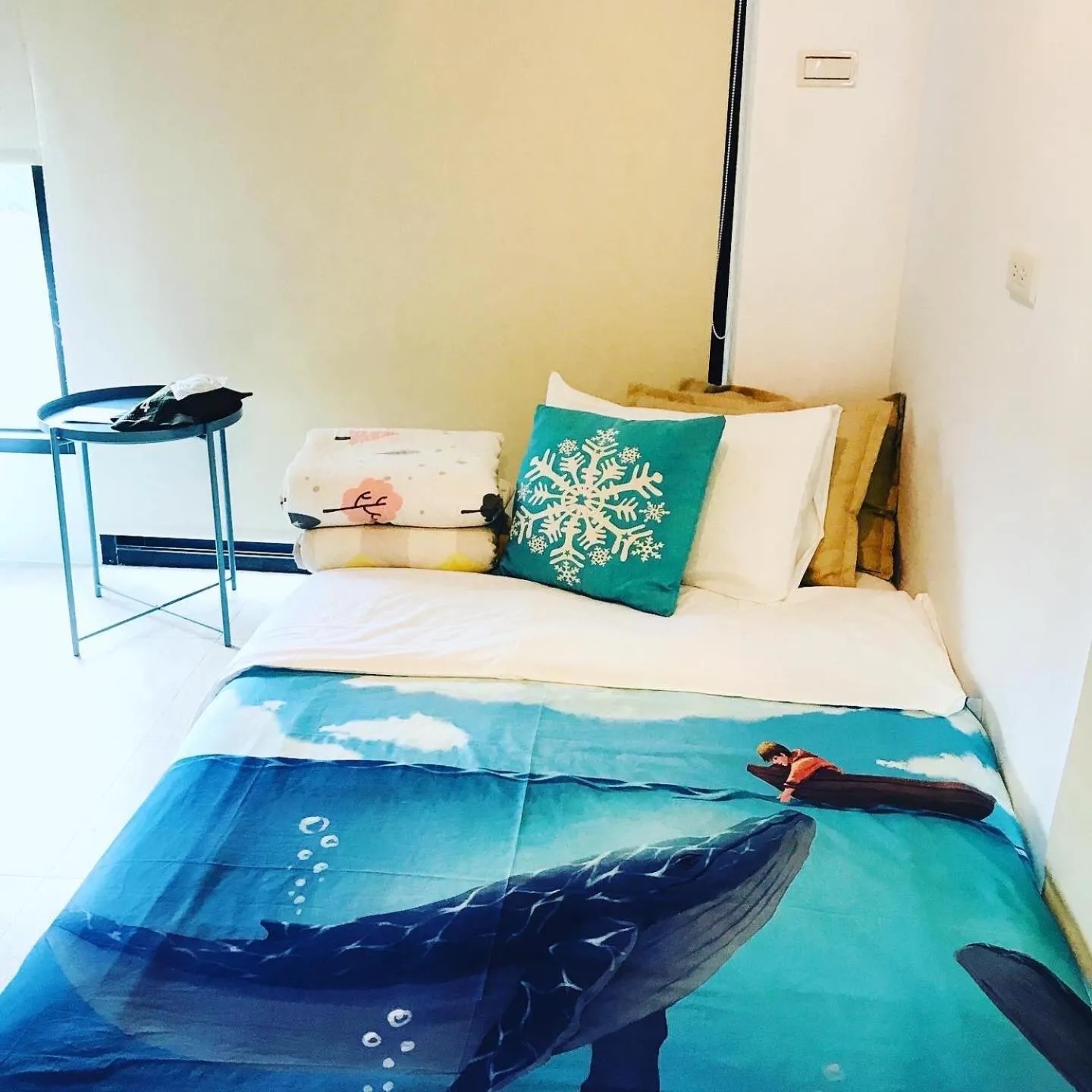 Bed in 依山村驛Yishan Village