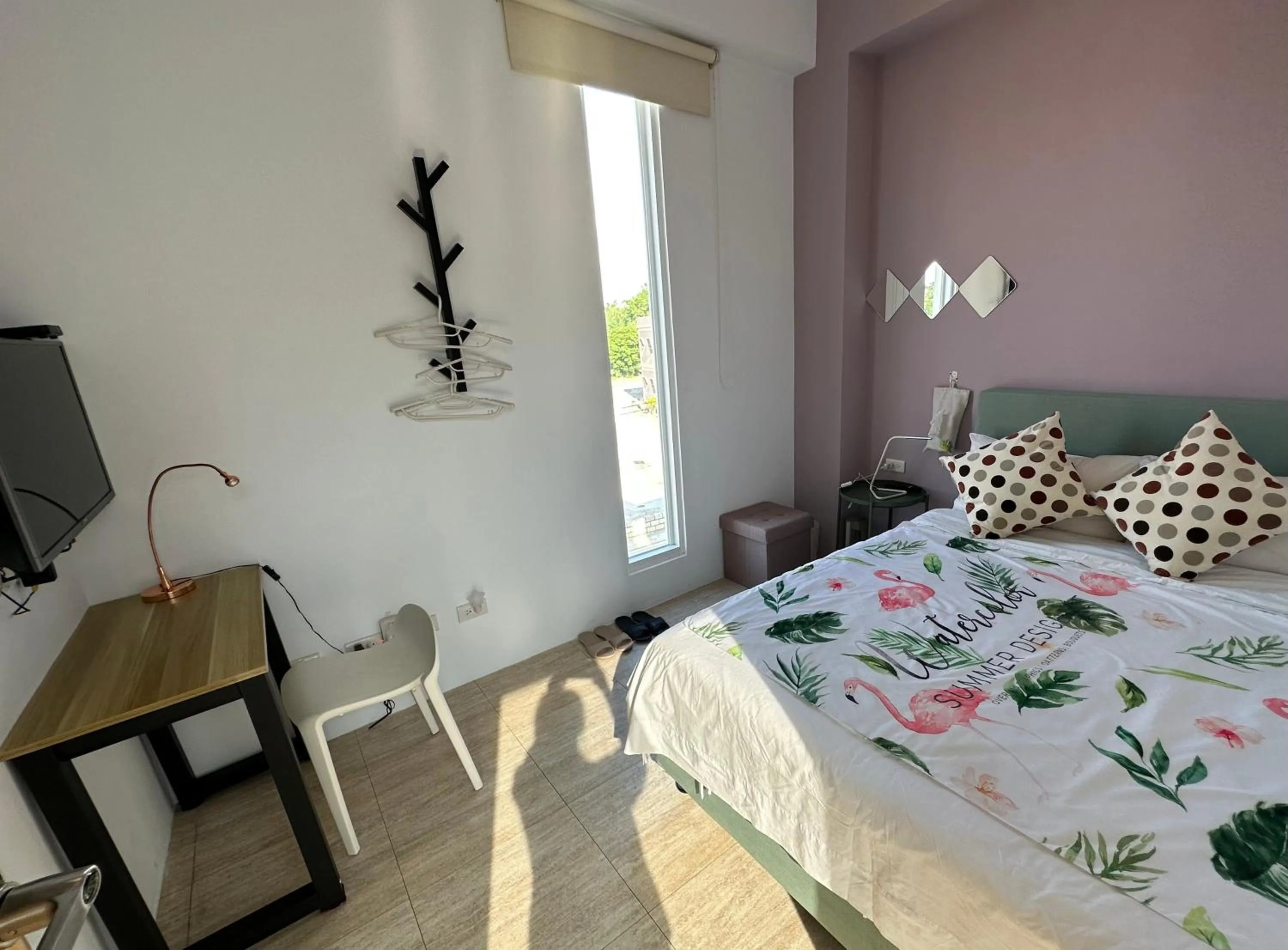 Bed in 依山村驛Yishan Village