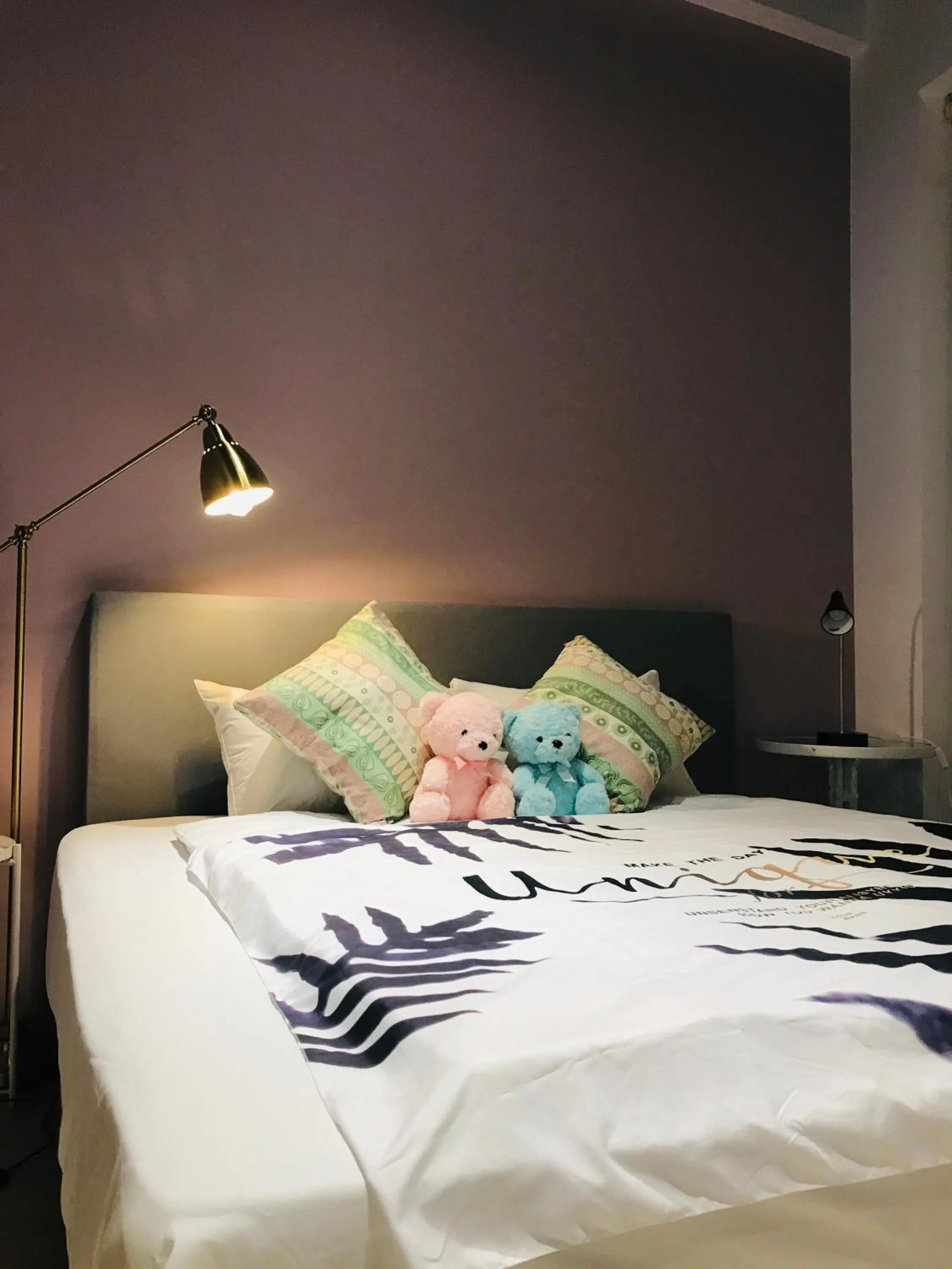 Bed in 依山村驛Yishan Village