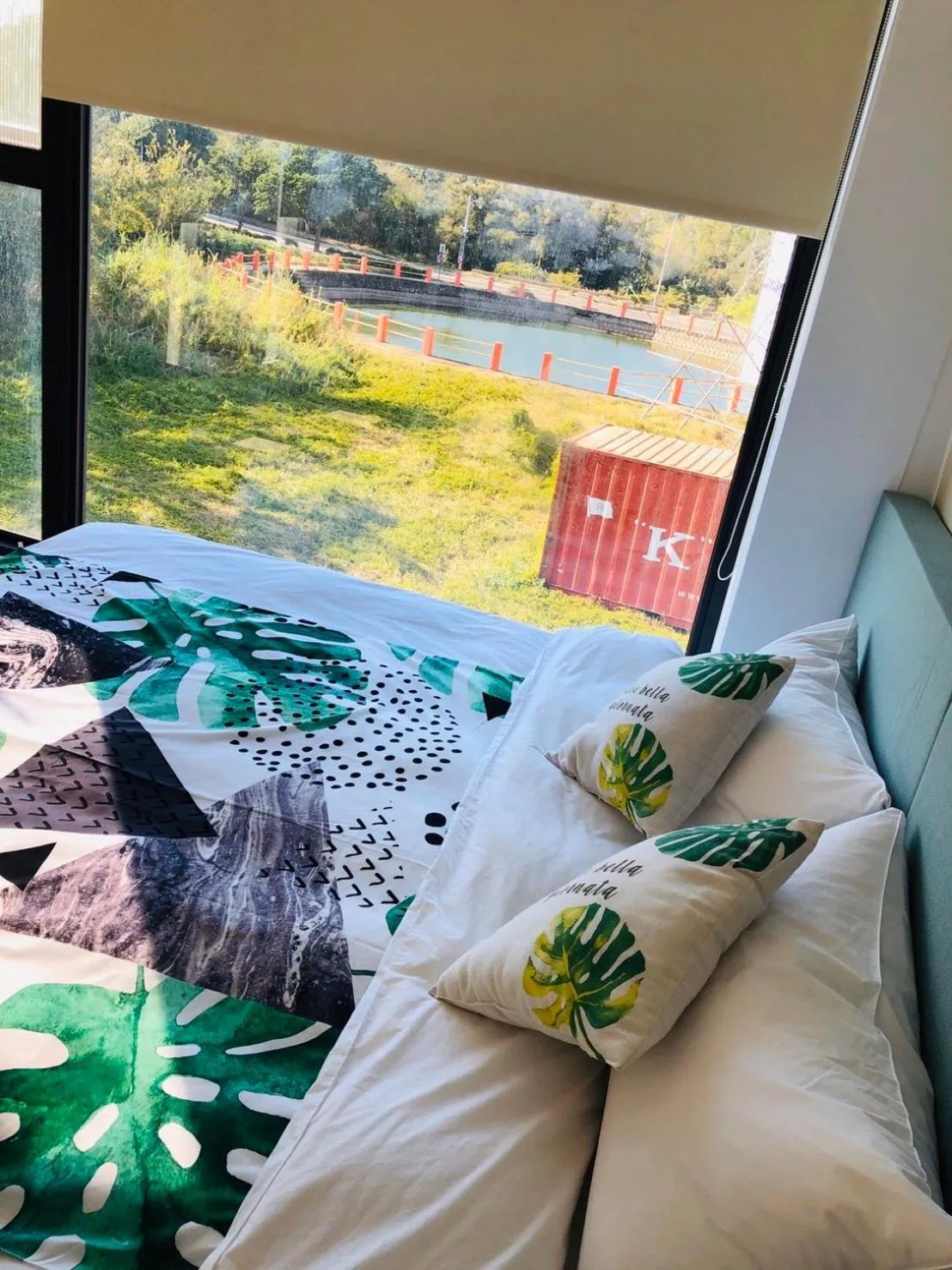 Bed in 依山村驛Yishan Village