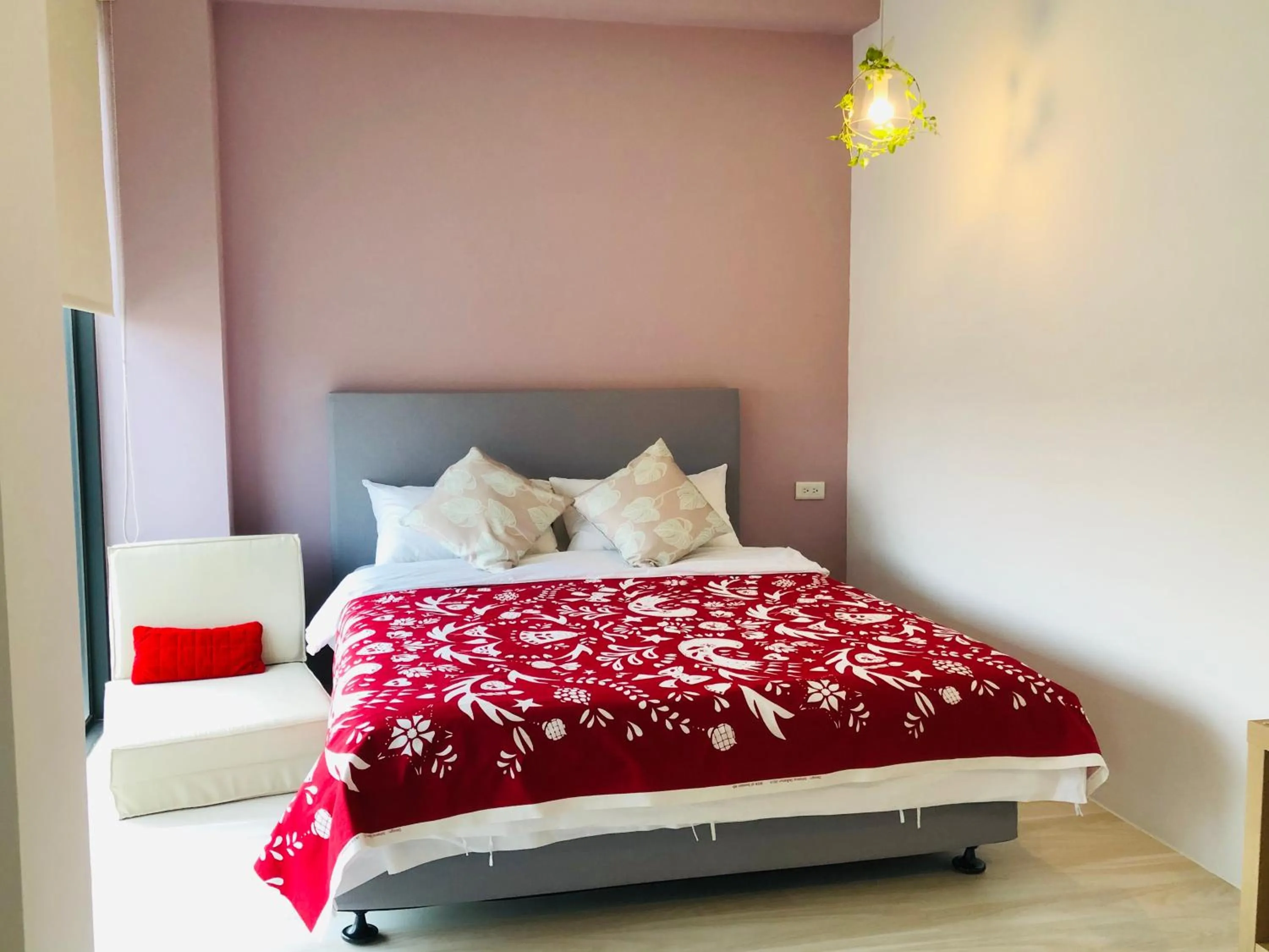 Bed in 依山村驛Yishan Village