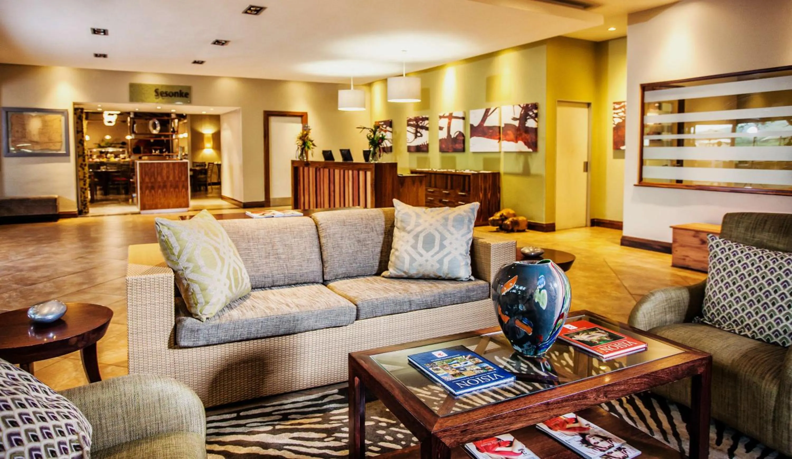 Lobby or reception in Sabi River Sun Resort