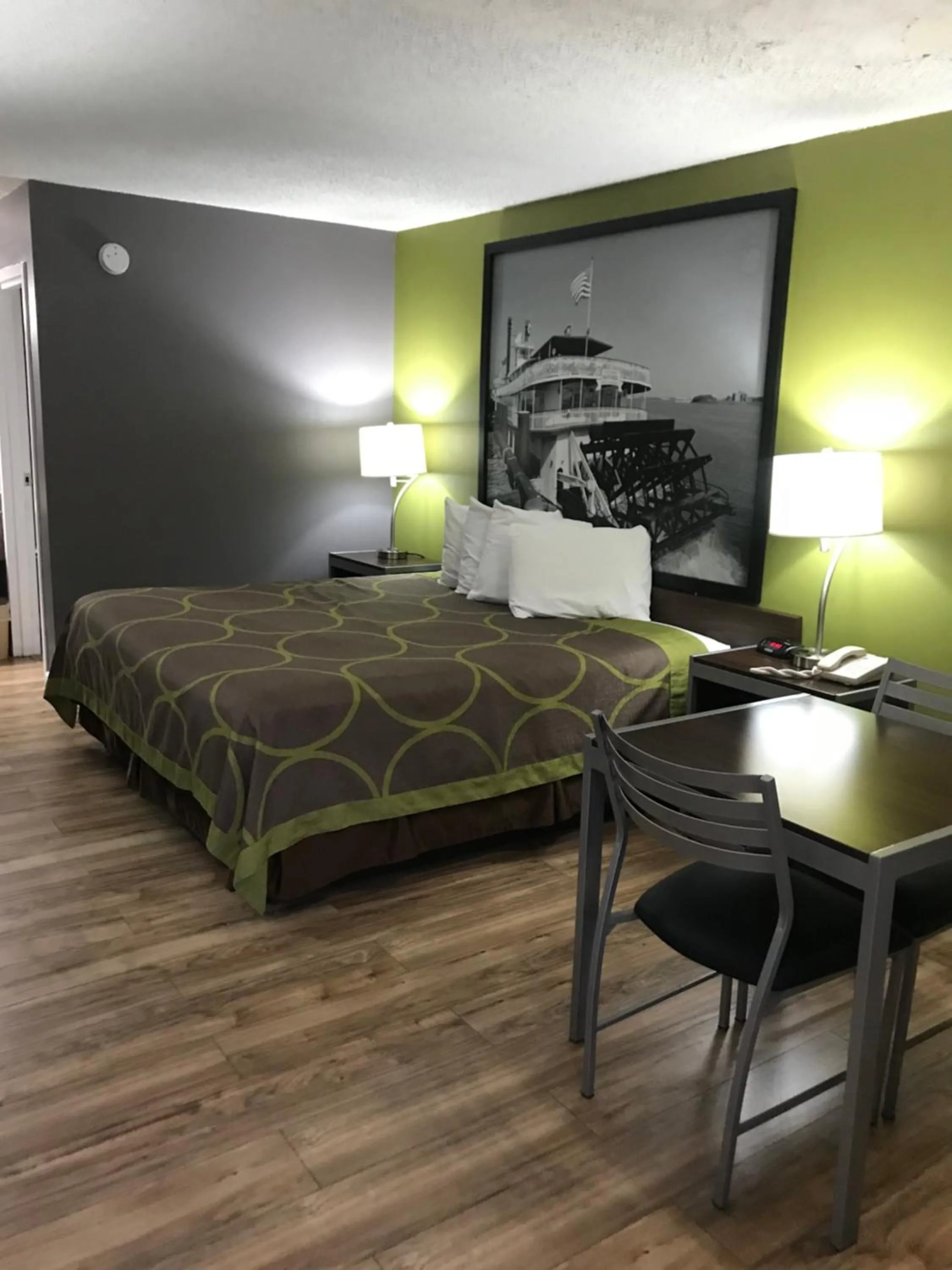 Bed in Super 8 by Wyndham Slidell