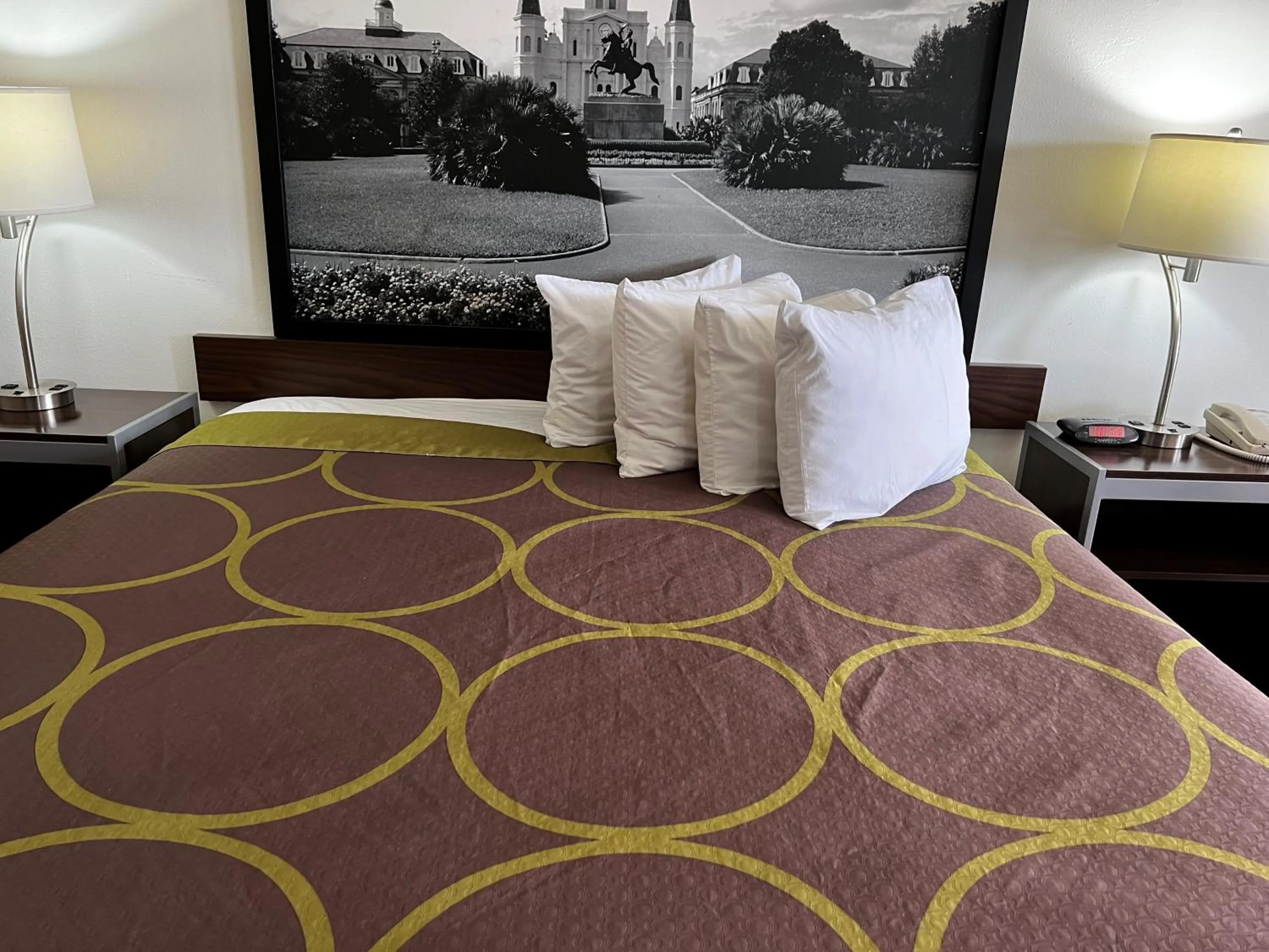 Bed in Super 8 by Wyndham Slidell