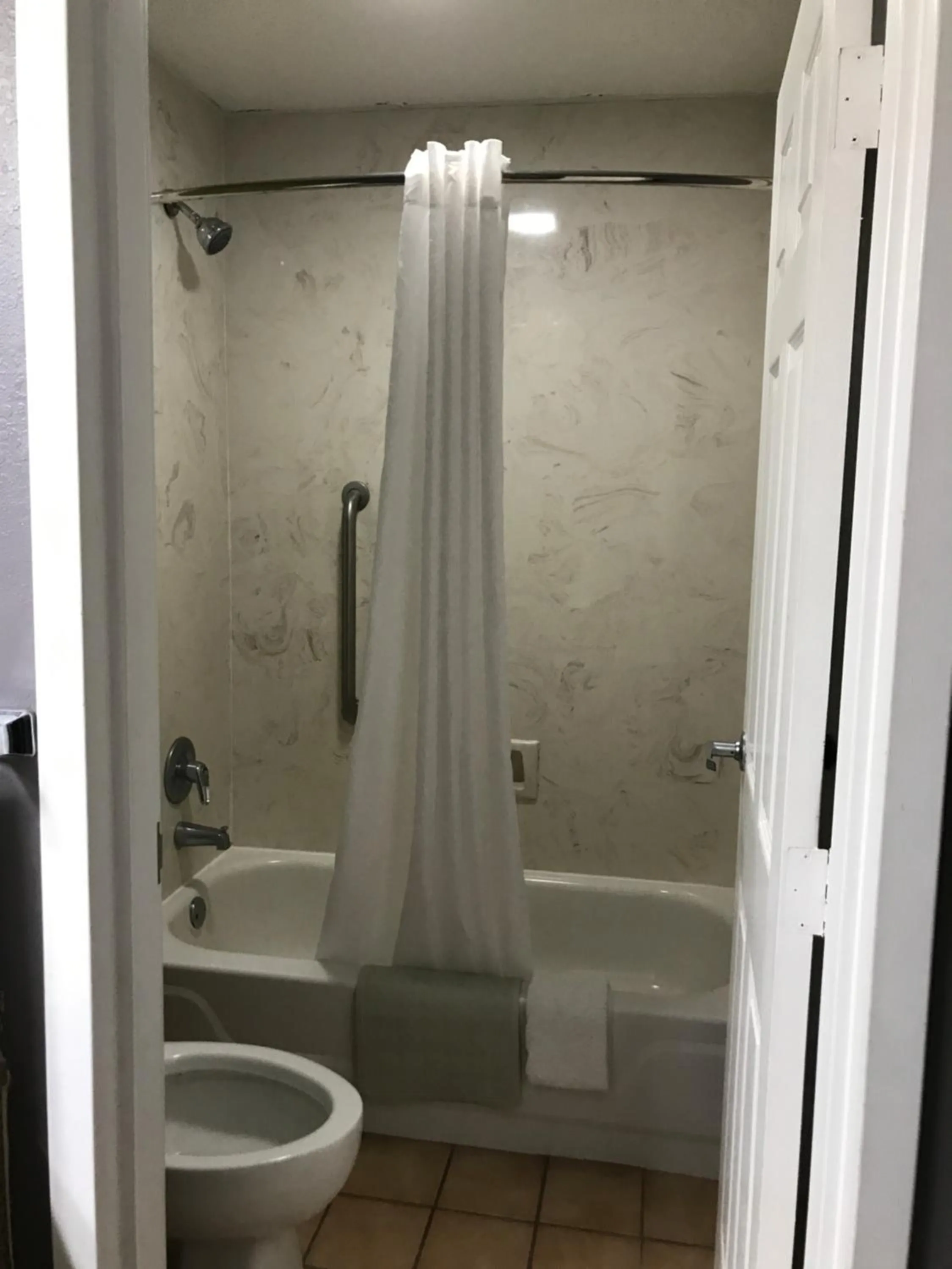 Bathroom in Super 8 by Wyndham Slidell