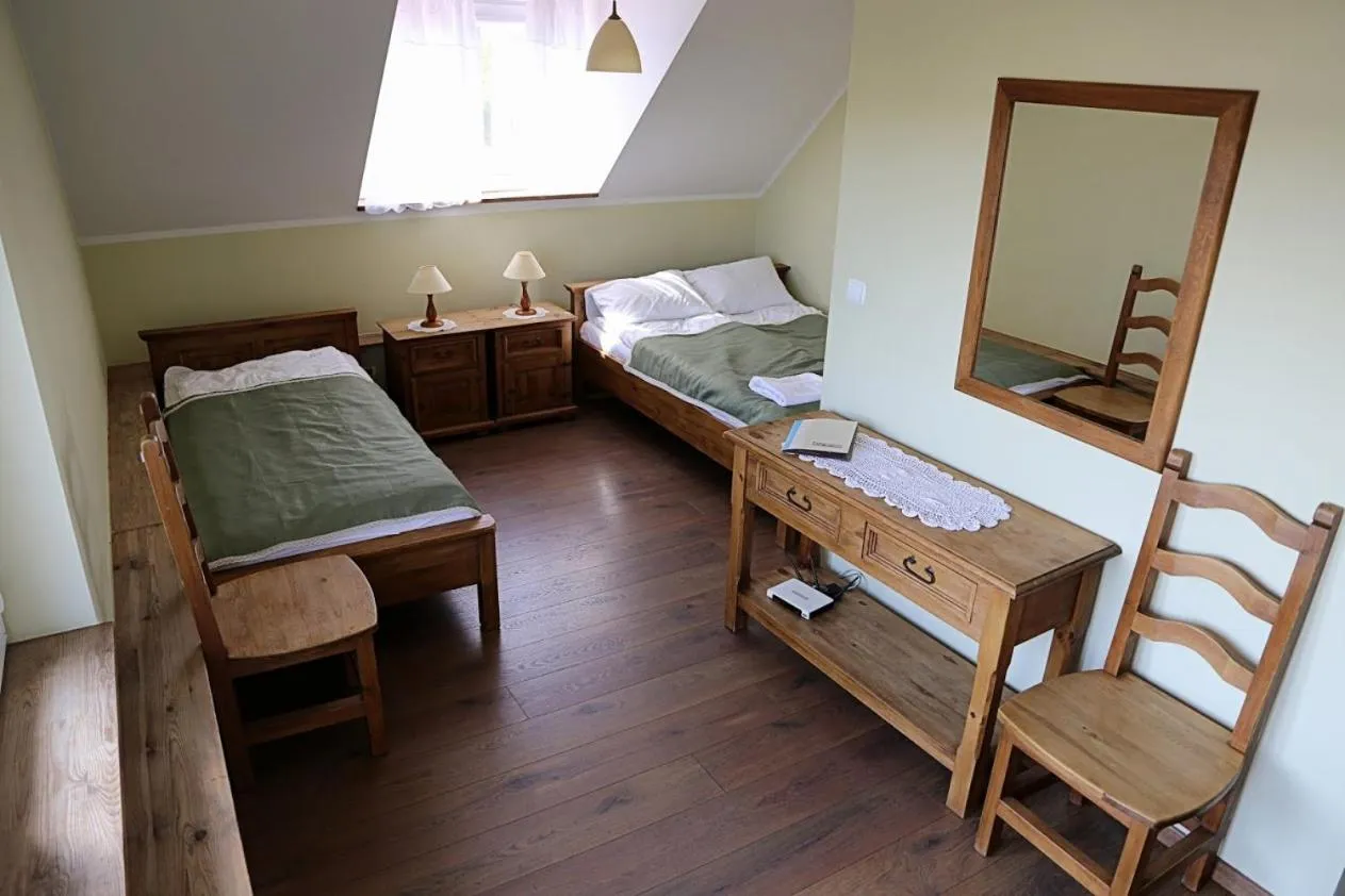 Bed in Pensjonat Rybaczówka - noclegi, restauracja, port