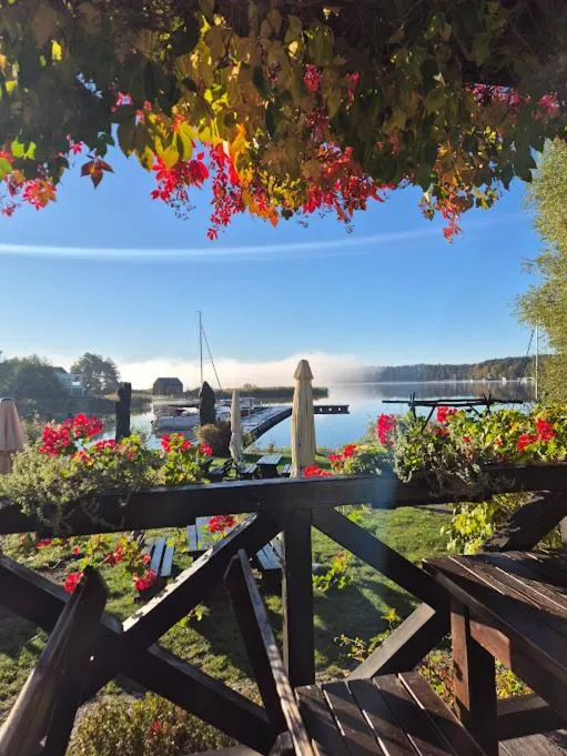 Balcony/Terrace in Pensjonat Rybaczówka - noclegi, restauracja, port