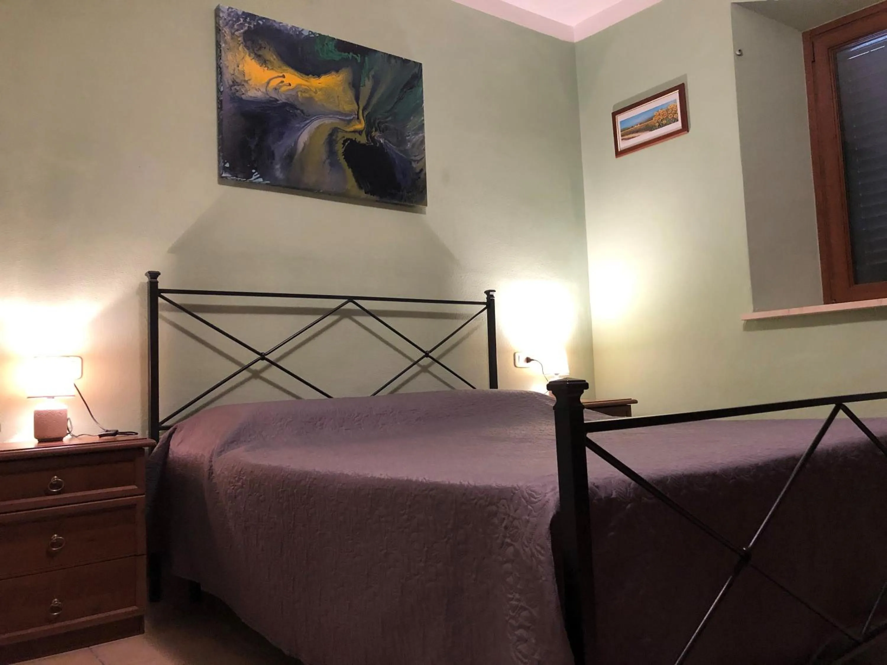 Bed in CASA VACANZE ARCOBALENO