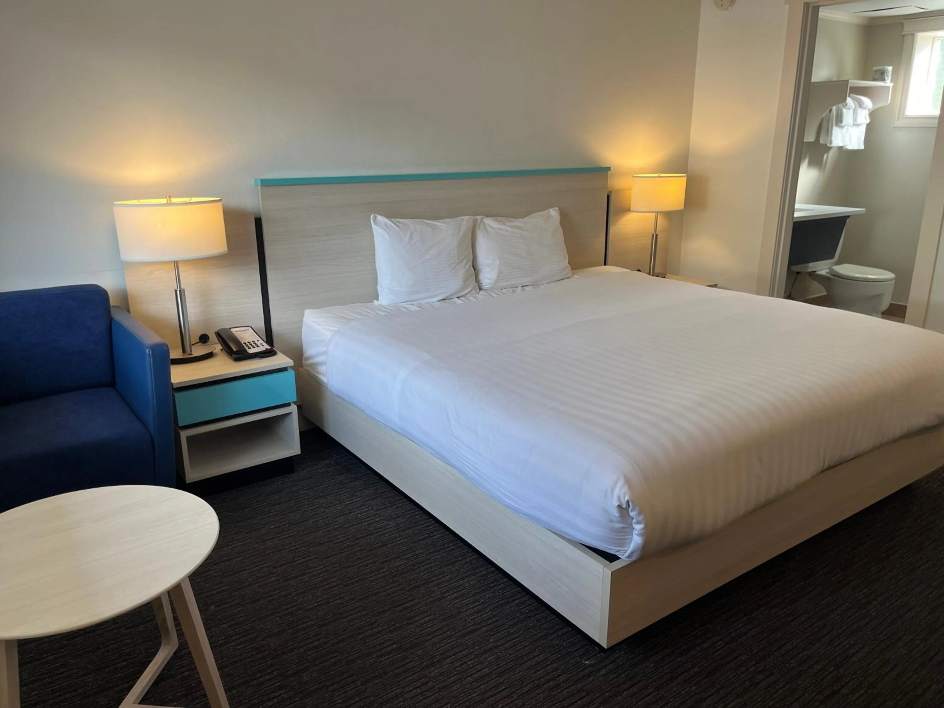 Bed in Revelstoke Lodge