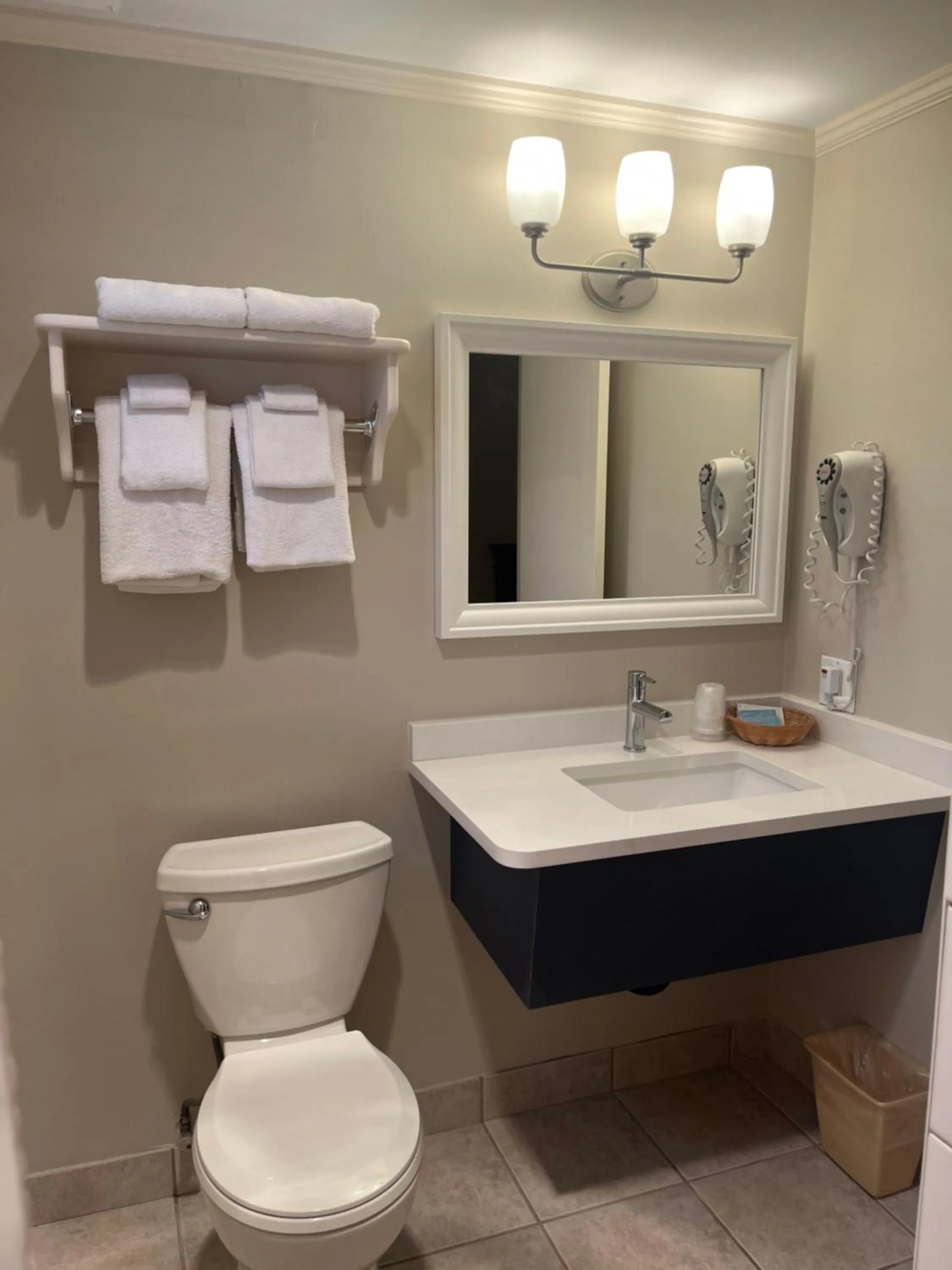 Bathroom in Revelstoke Lodge