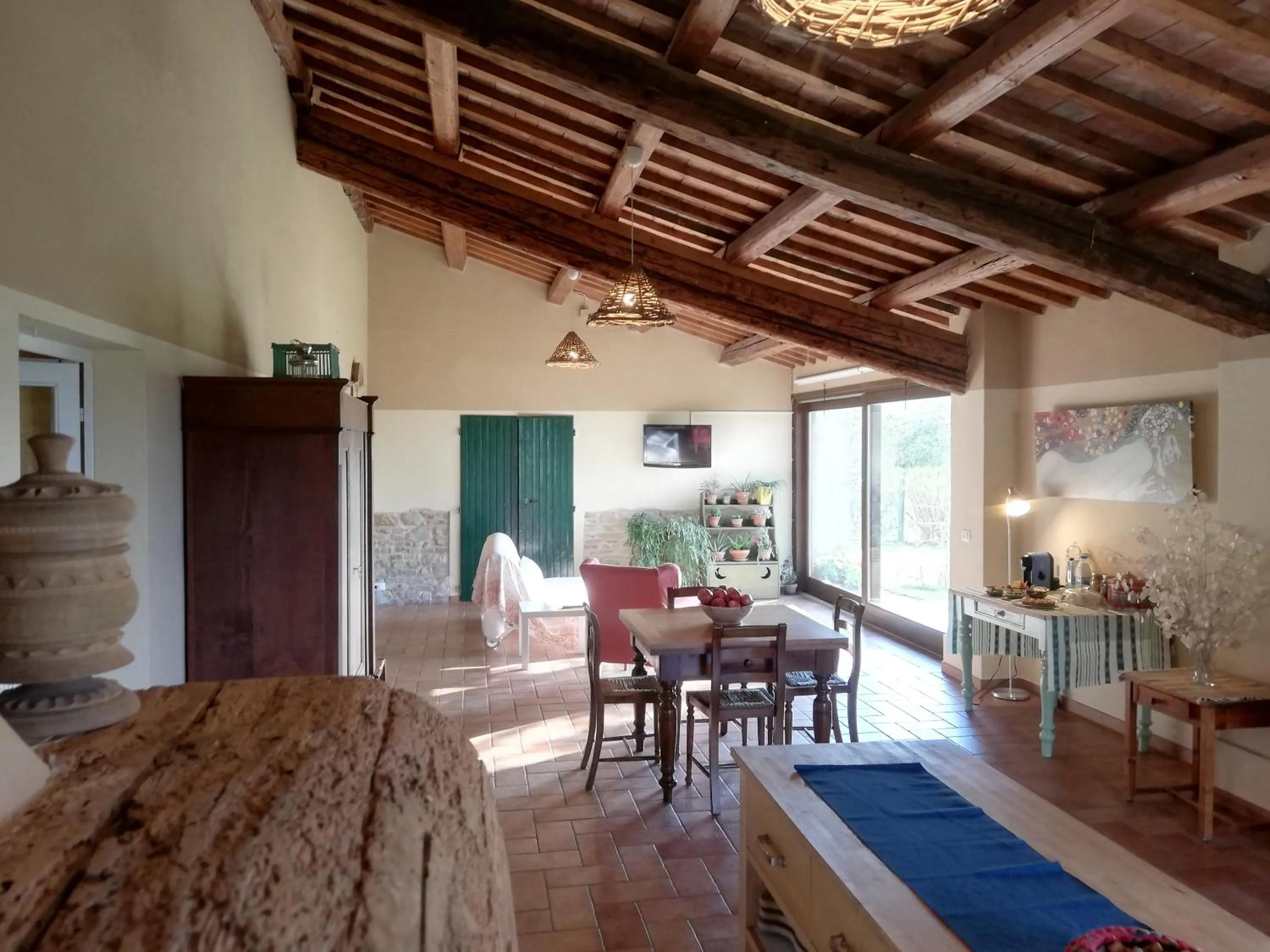 Dining area in Casa delle ginestre