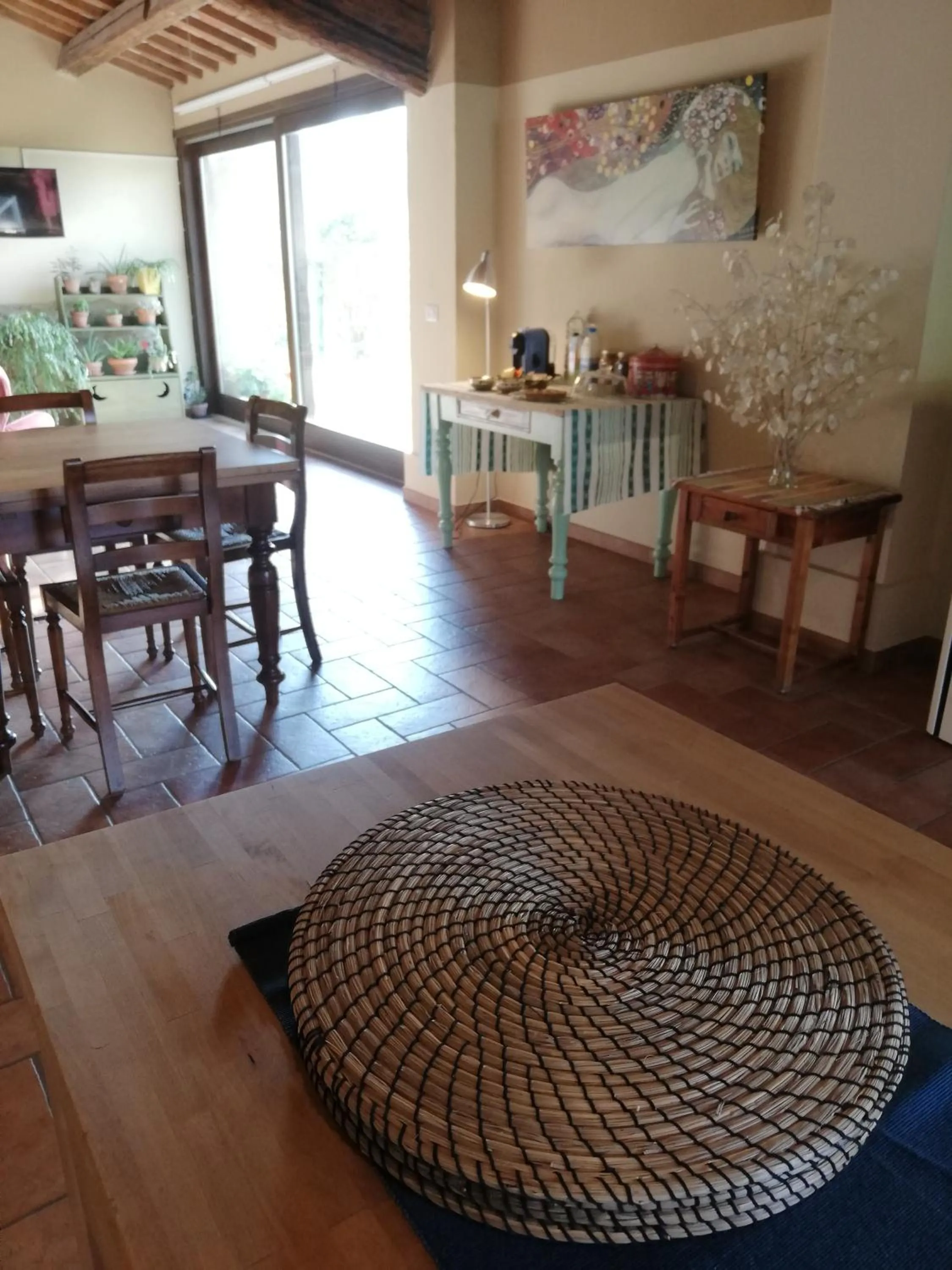 Seating area in Casa delle ginestre
