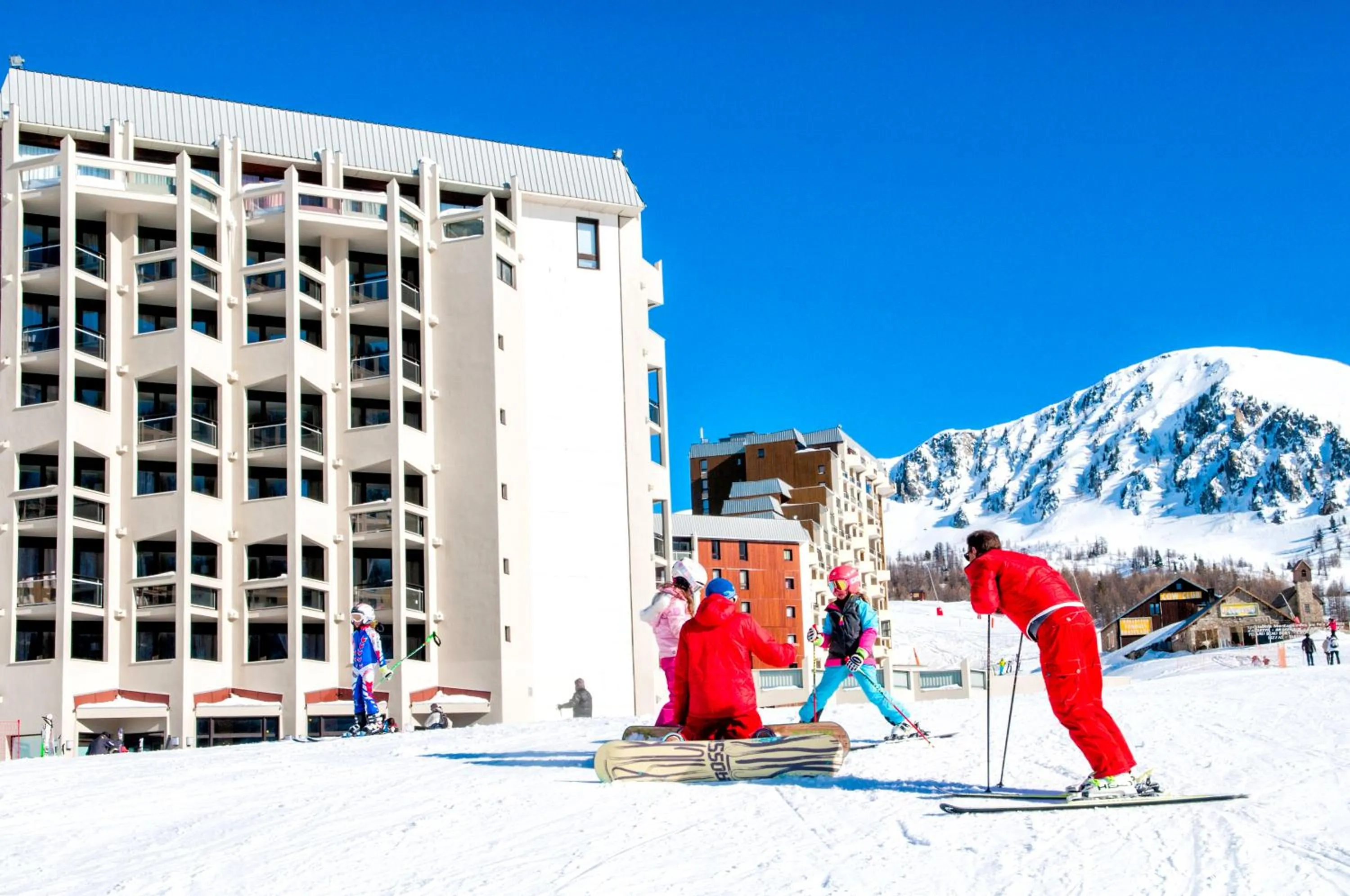 Property building in SOWELL HOTELS Le Pas du Loup