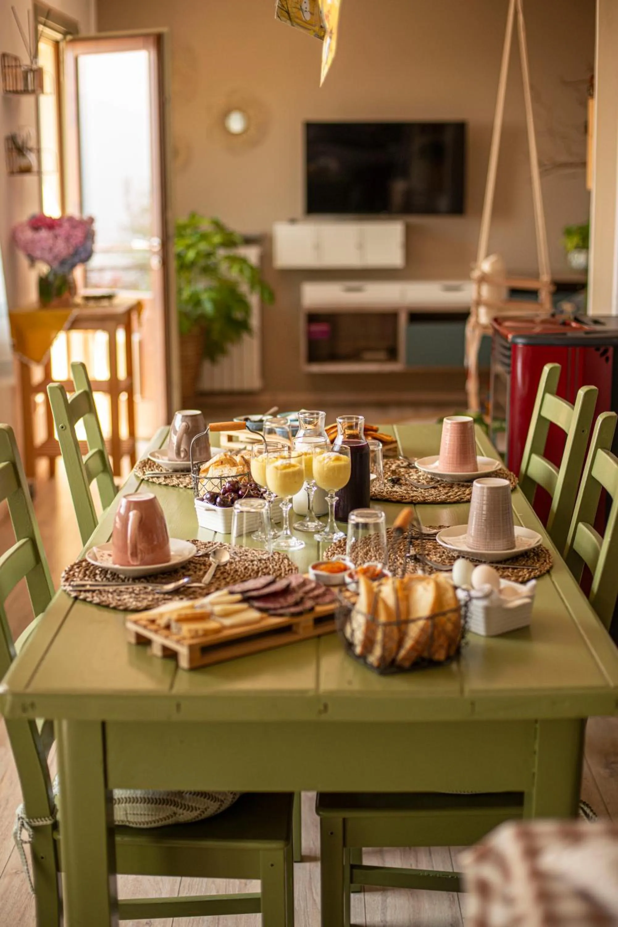 Breakfast in B&B Botton d'Oro Valle Imagna