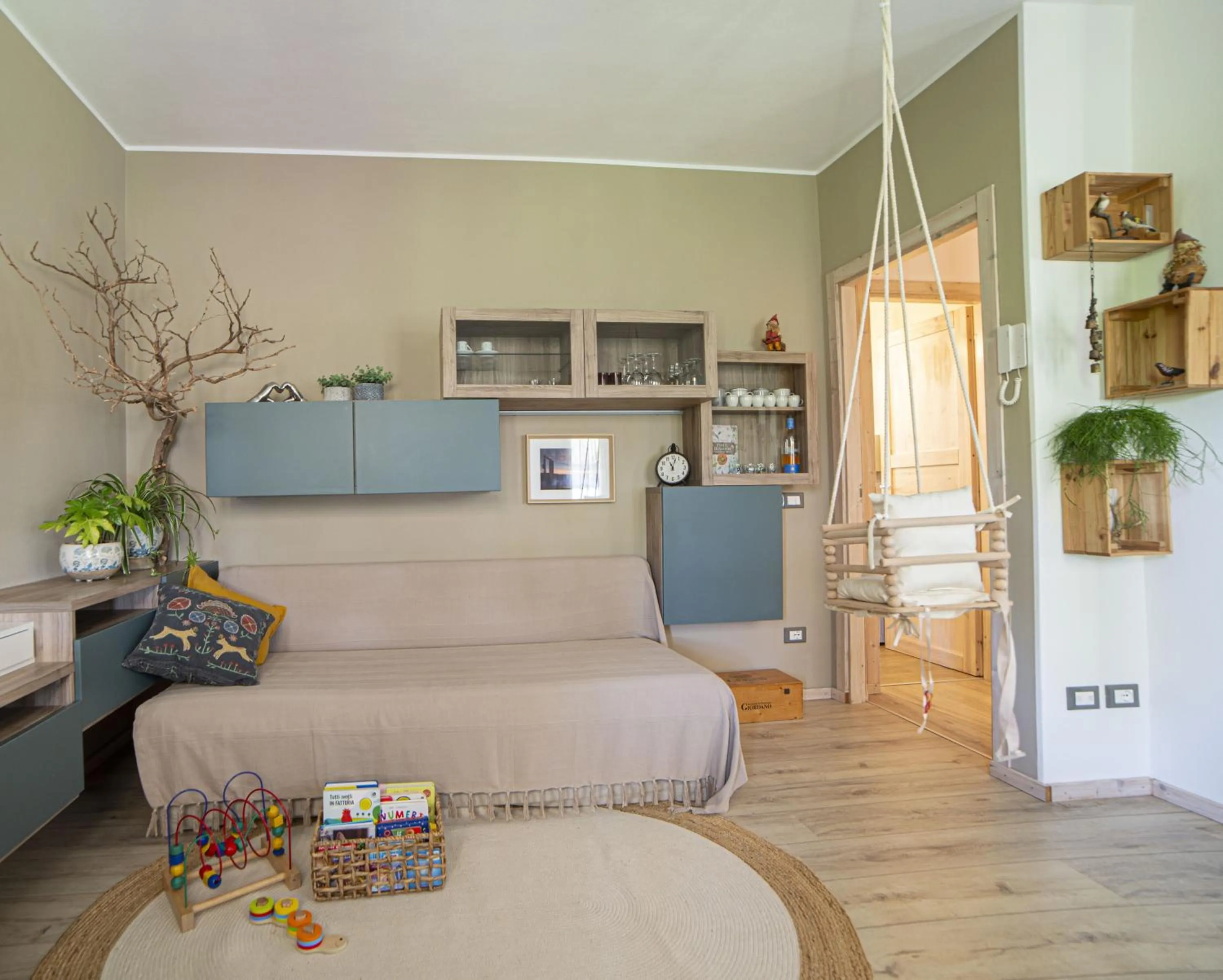 Living room in B&B Botton d'Oro Valle Imagna