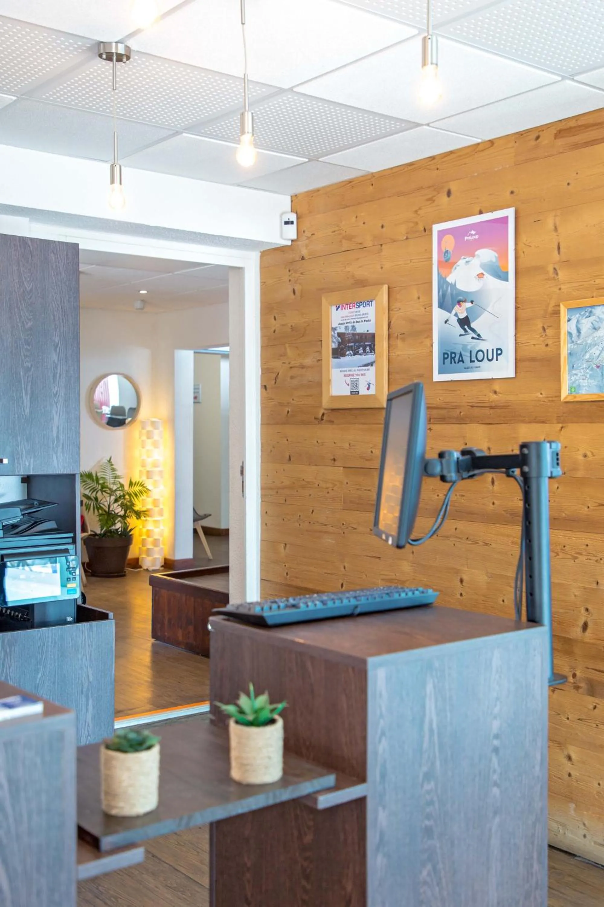 Lobby or reception in SOWELL Family Les Bergers