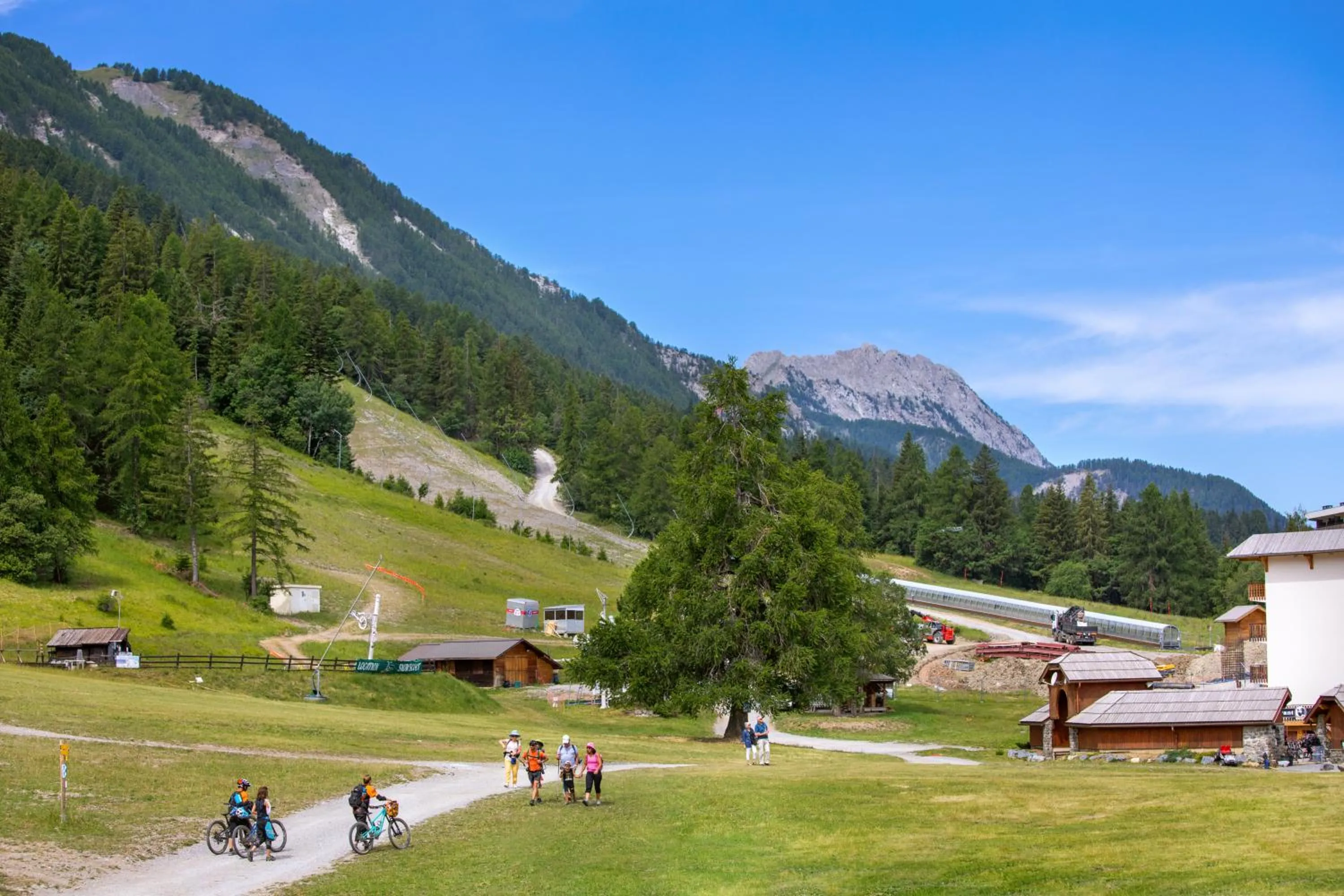 Natural landscape in SOWELL Family Les Bergers