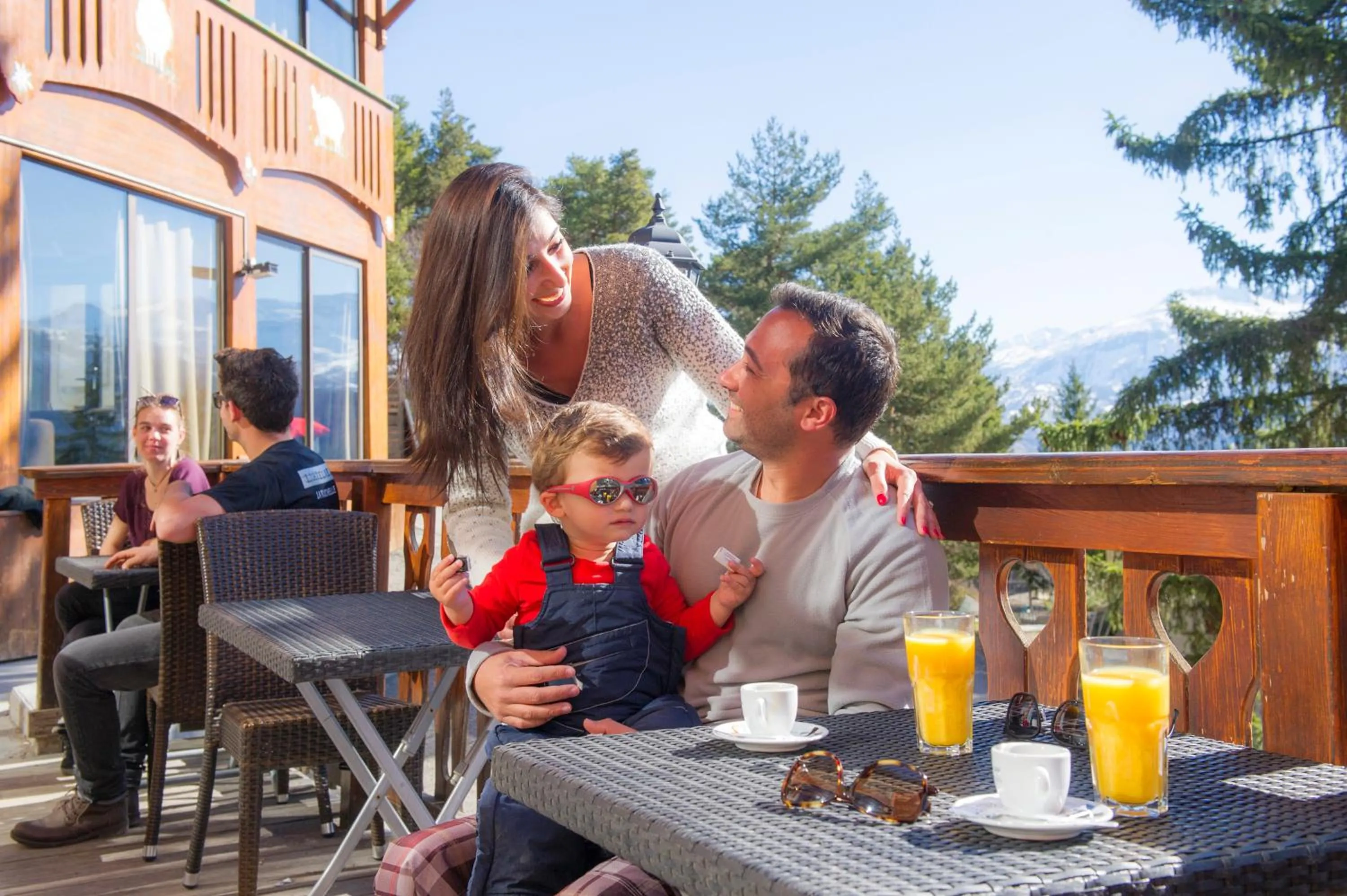 Balcony/Terrace in SOWELL Family Les Bergers