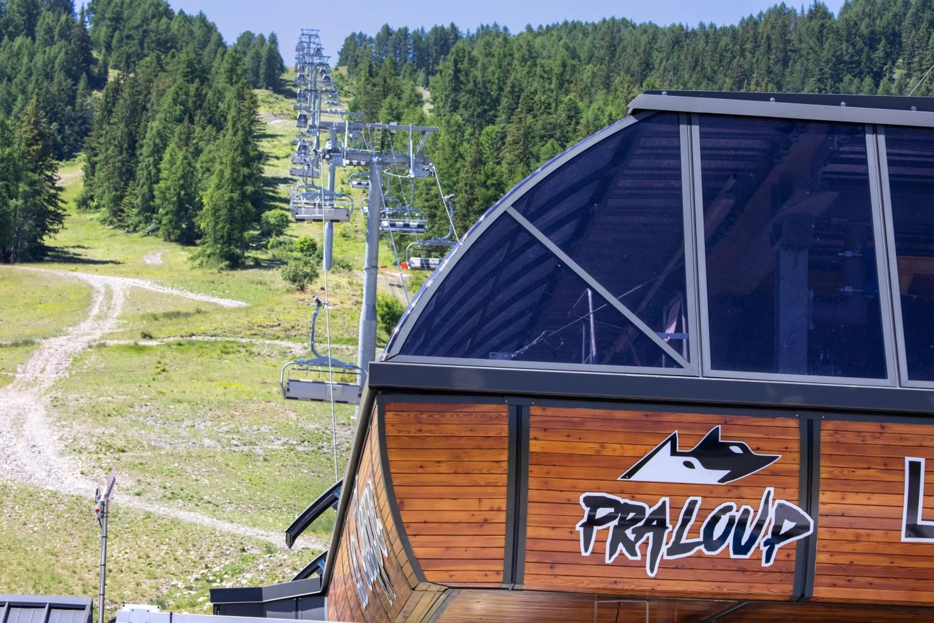 Natural landscape in SOWELL Family Les Bergers