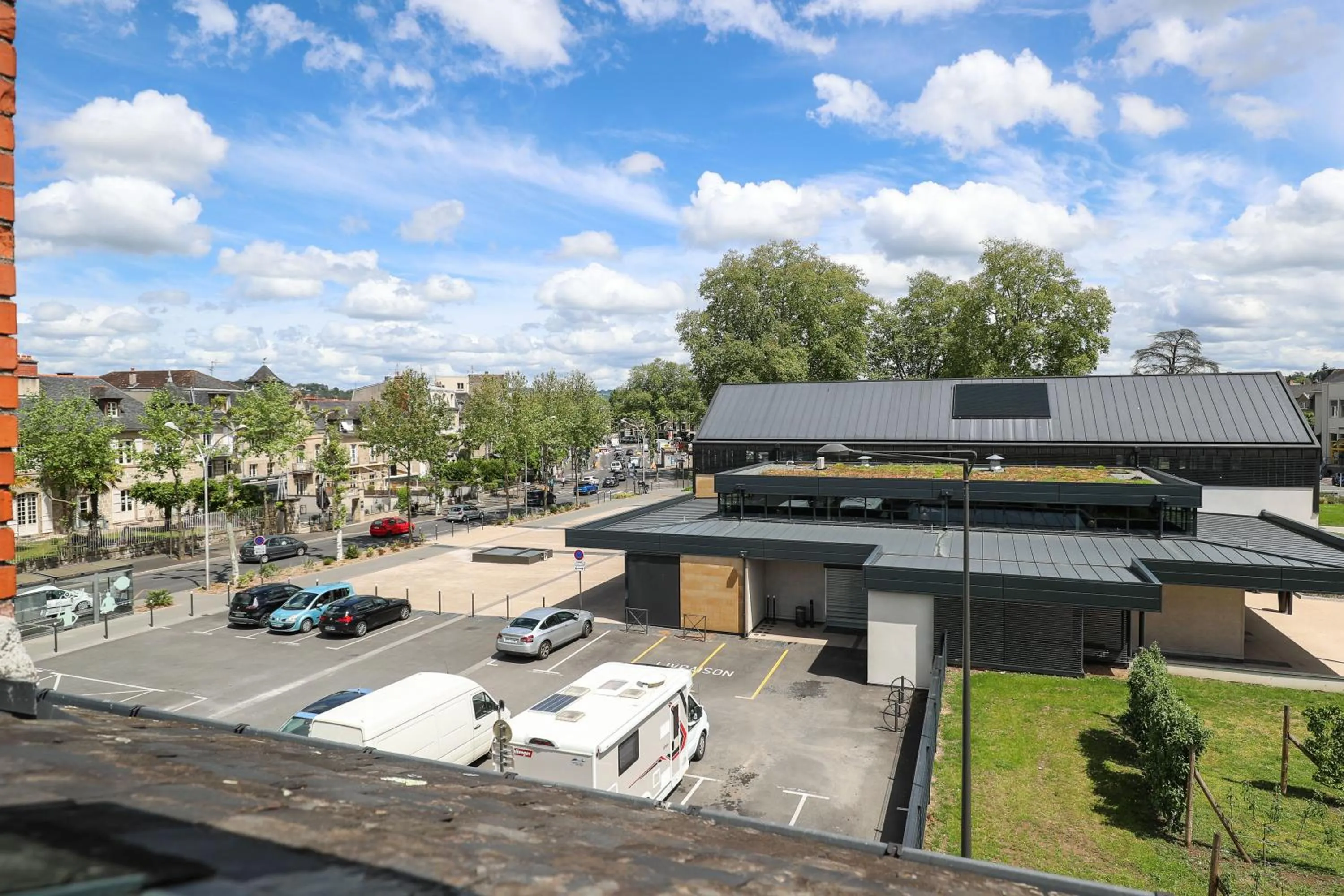 View (from property/room) in Hôtel La Réserve de Brive