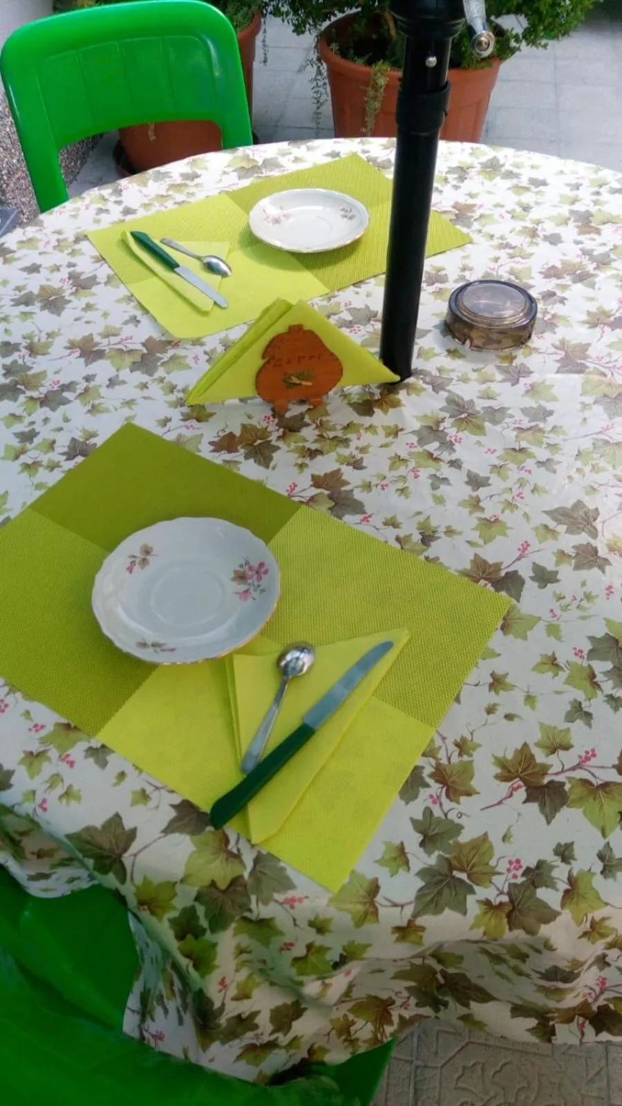 Breakfast in Hedera Capri B&B