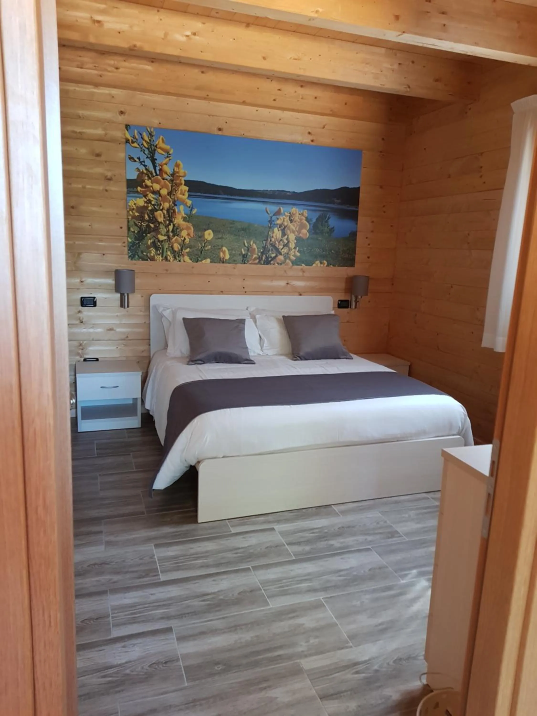 Bed in Lorica Suite Lago