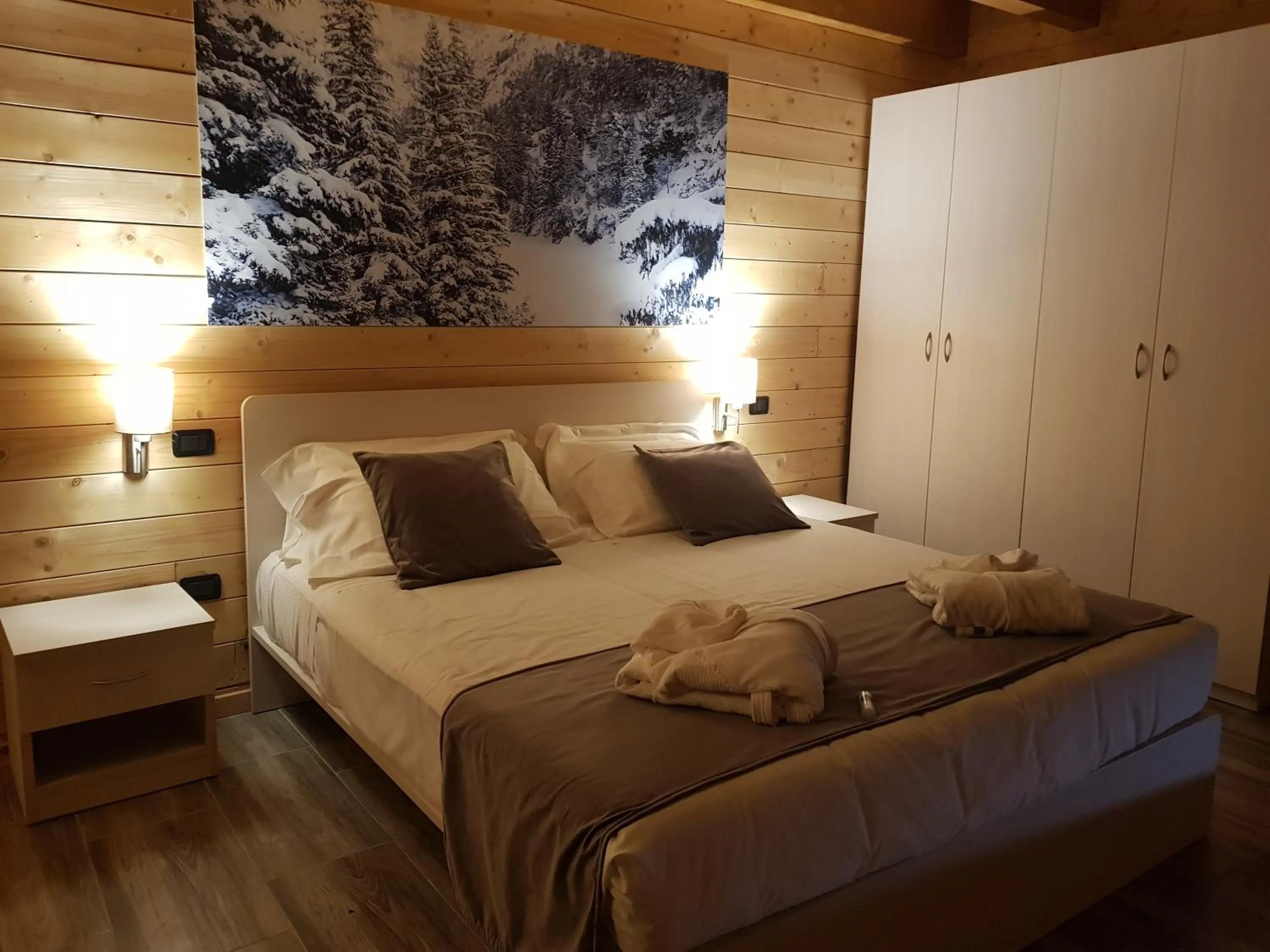 Bed in Lorica Suite Lago