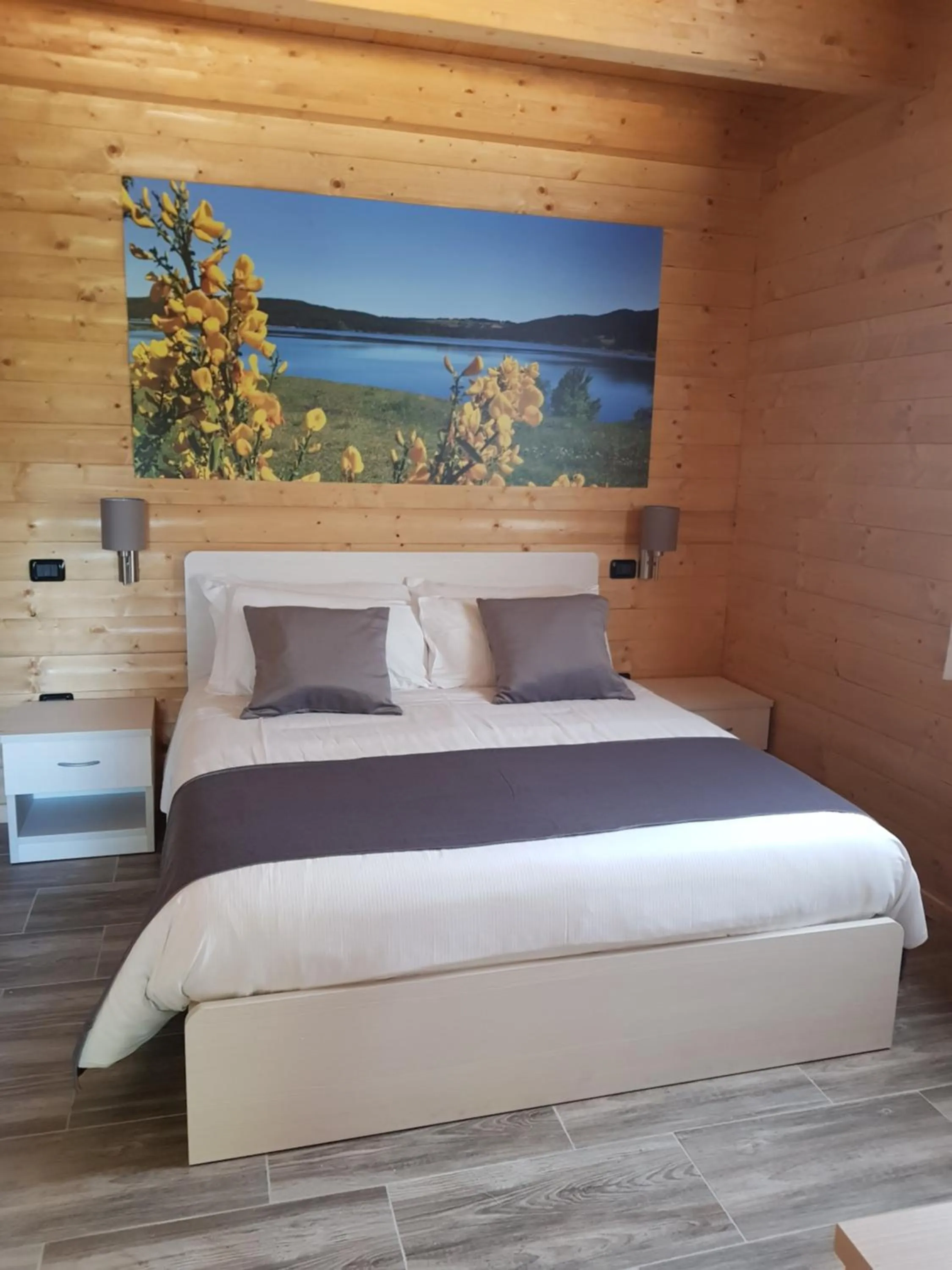 Bed in Lorica Suite Lago