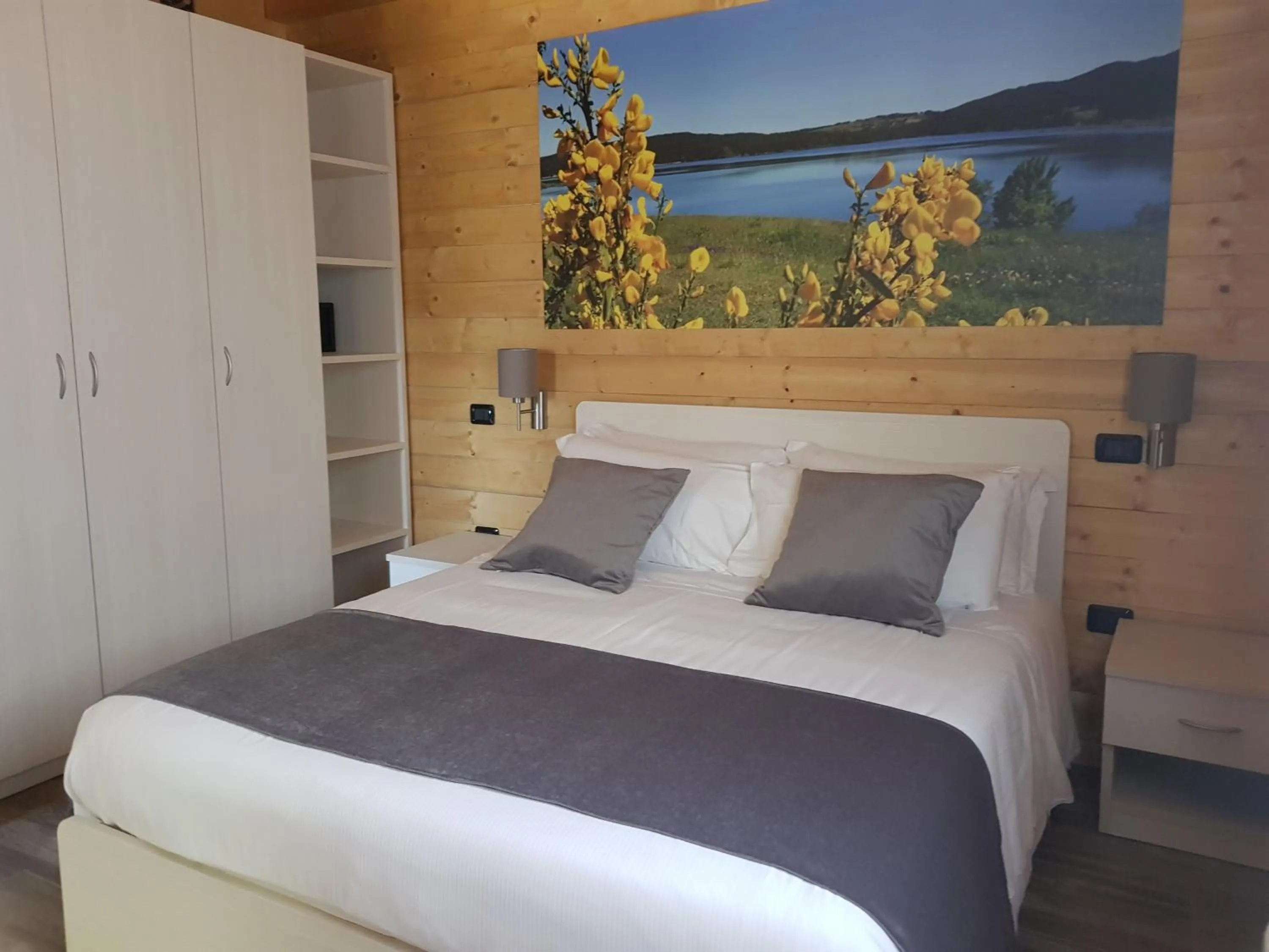 Bed in Lorica Suite Lago