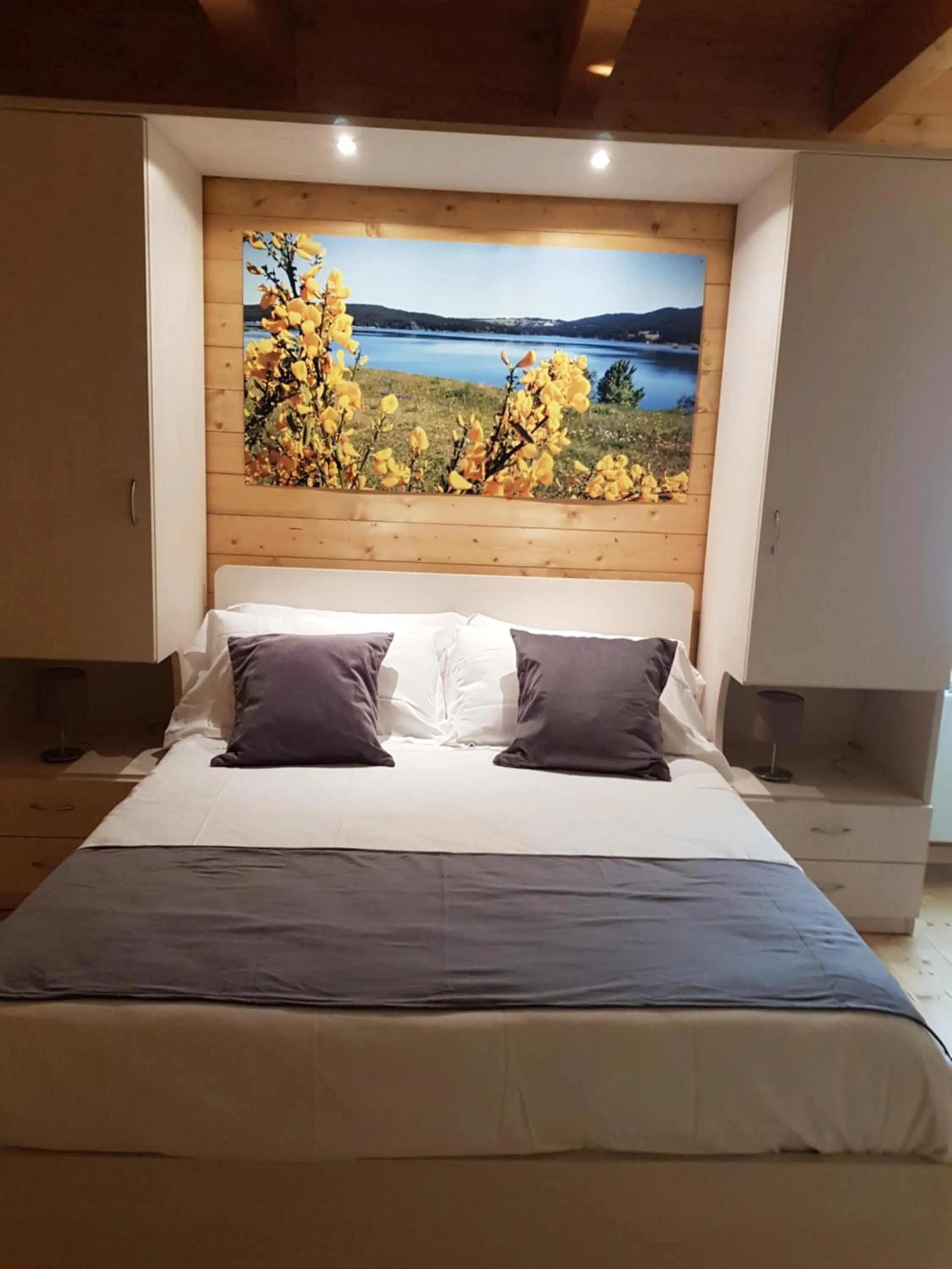 Bed in Lorica Suite Lago