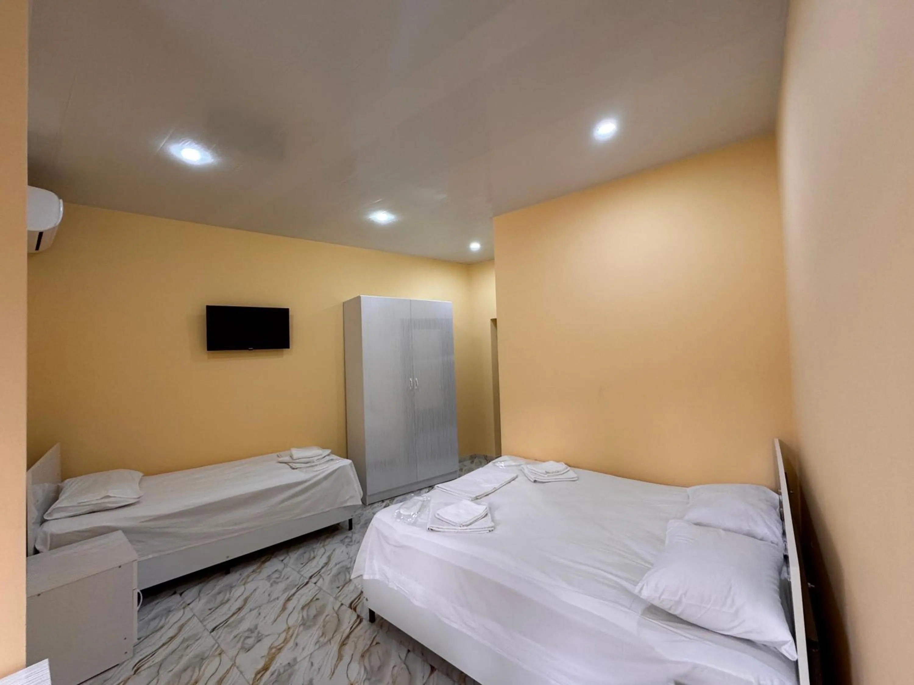 Bed in Red Hotel Yerevan Center