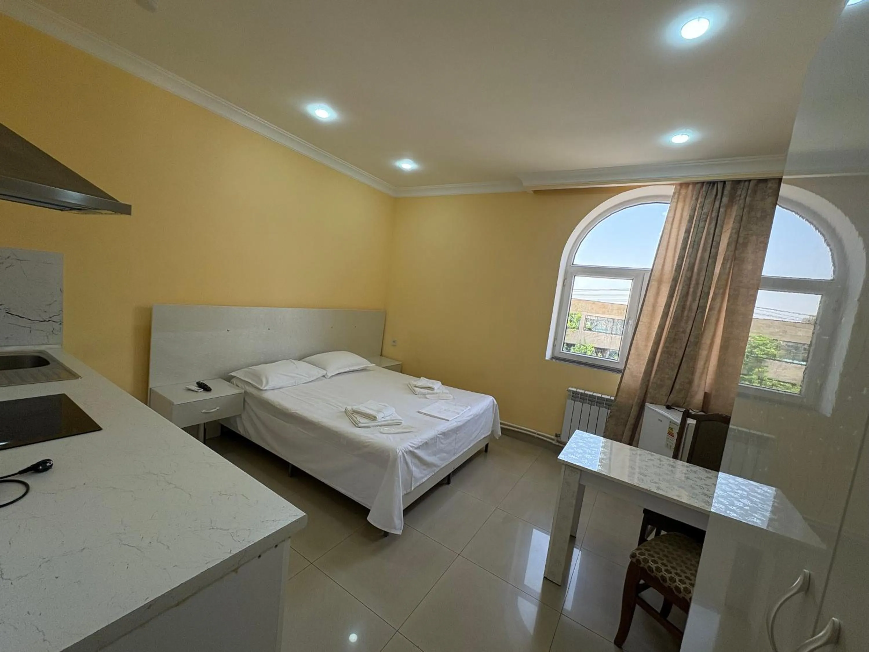 Bed in Red Hotel Yerevan Center