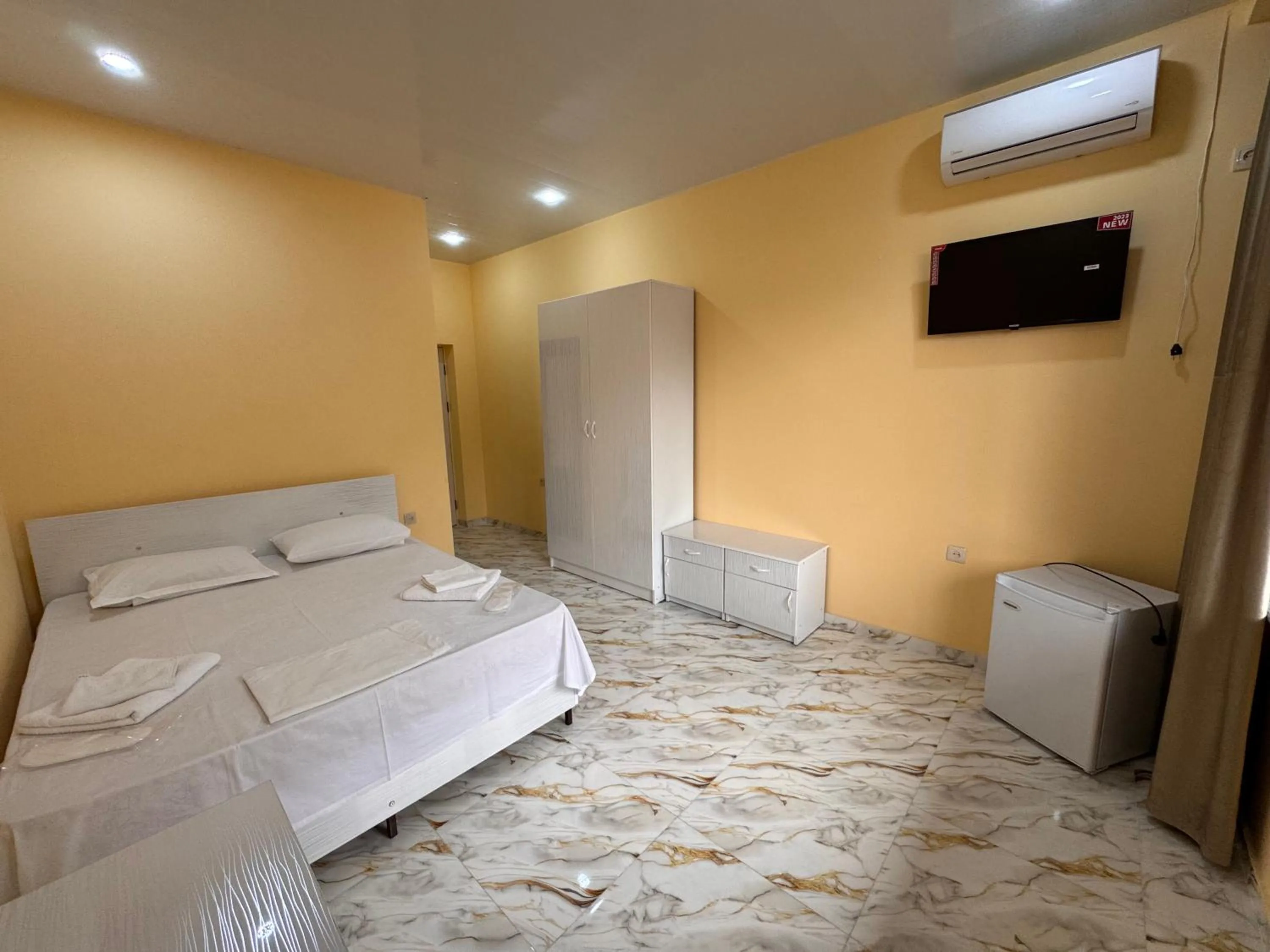 Bed in Red Hotel Yerevan Center