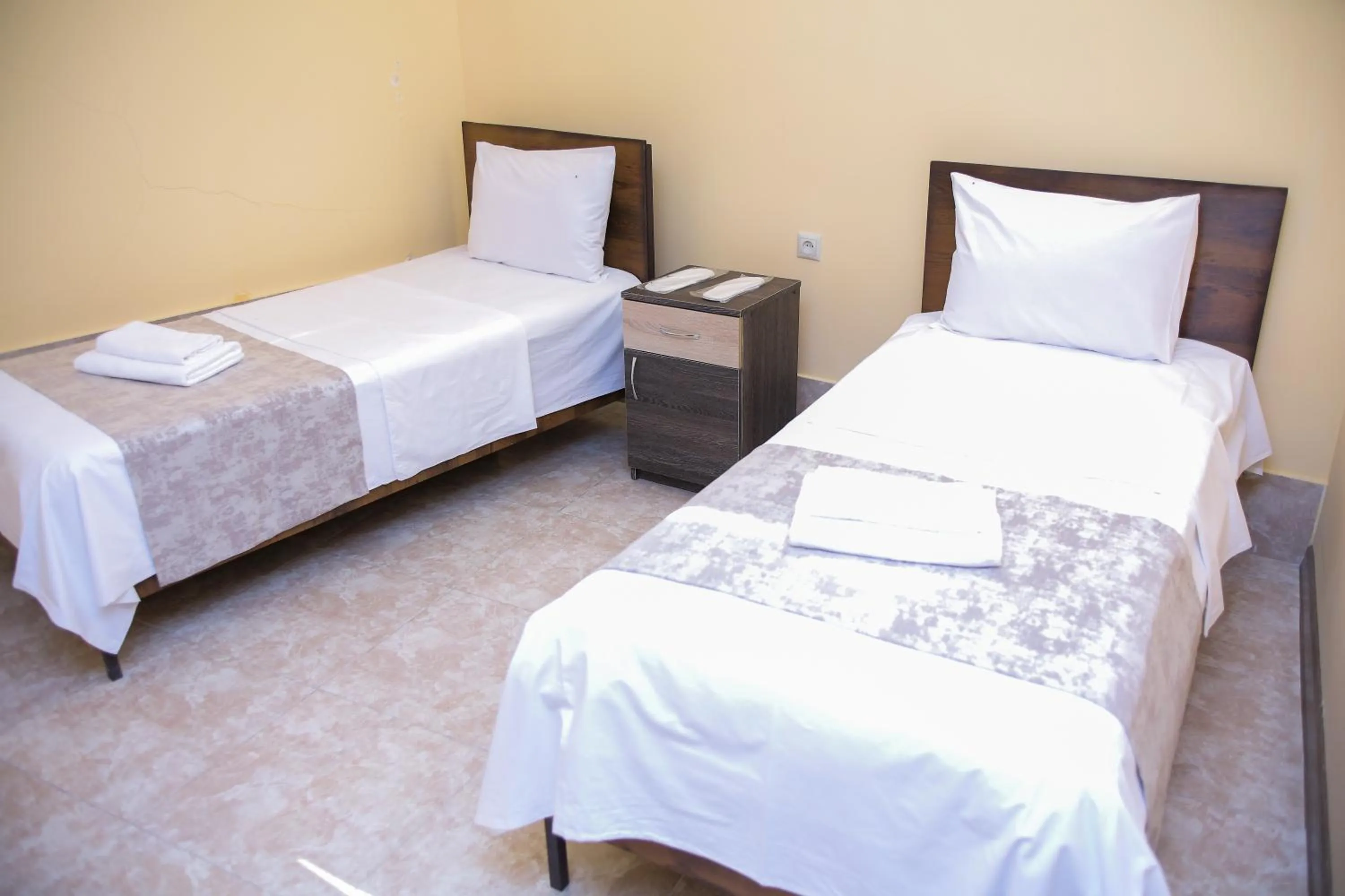 Bed in Red Hotel Yerevan Center