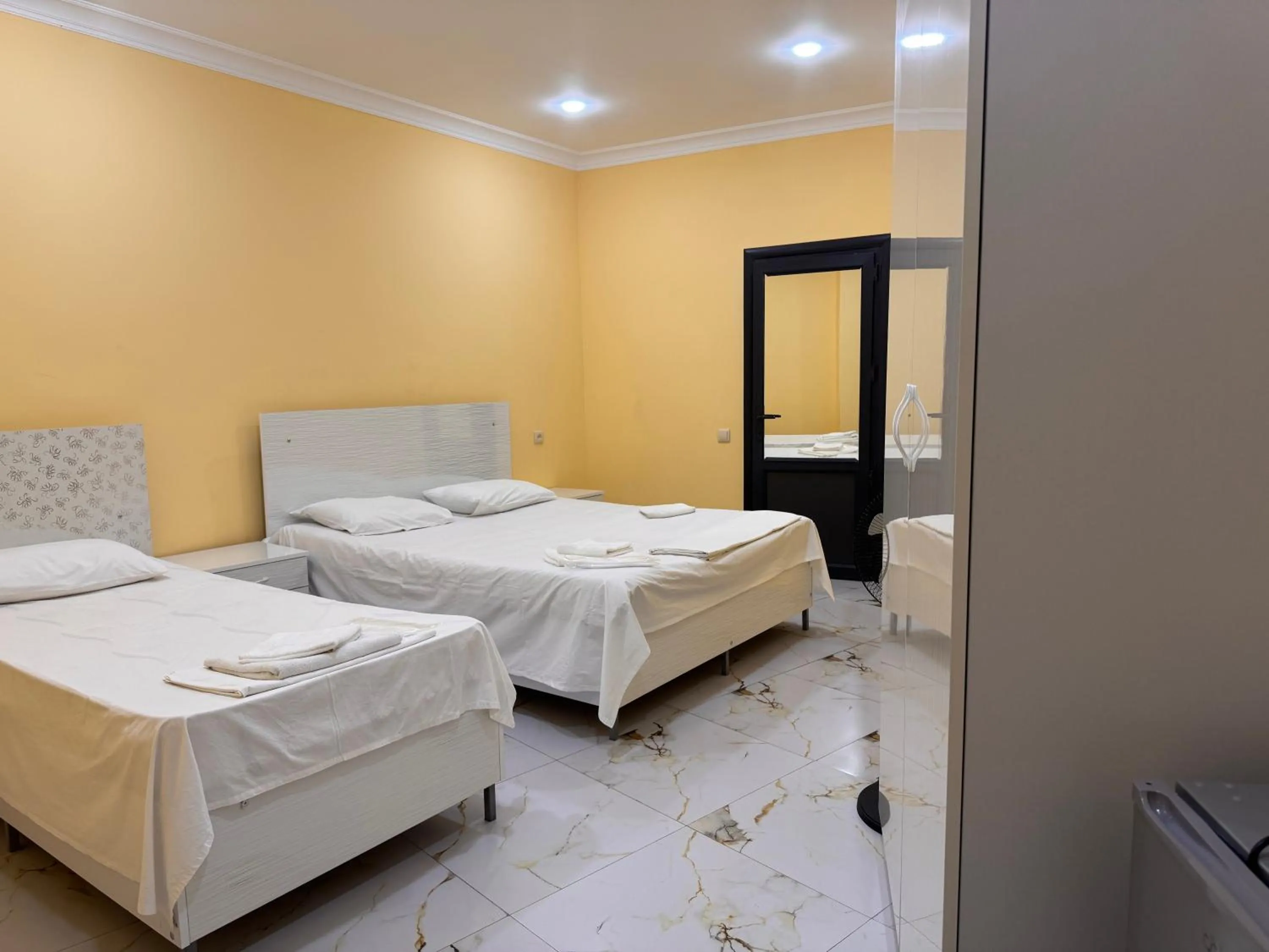 Bed in Red Hotel Yerevan Center