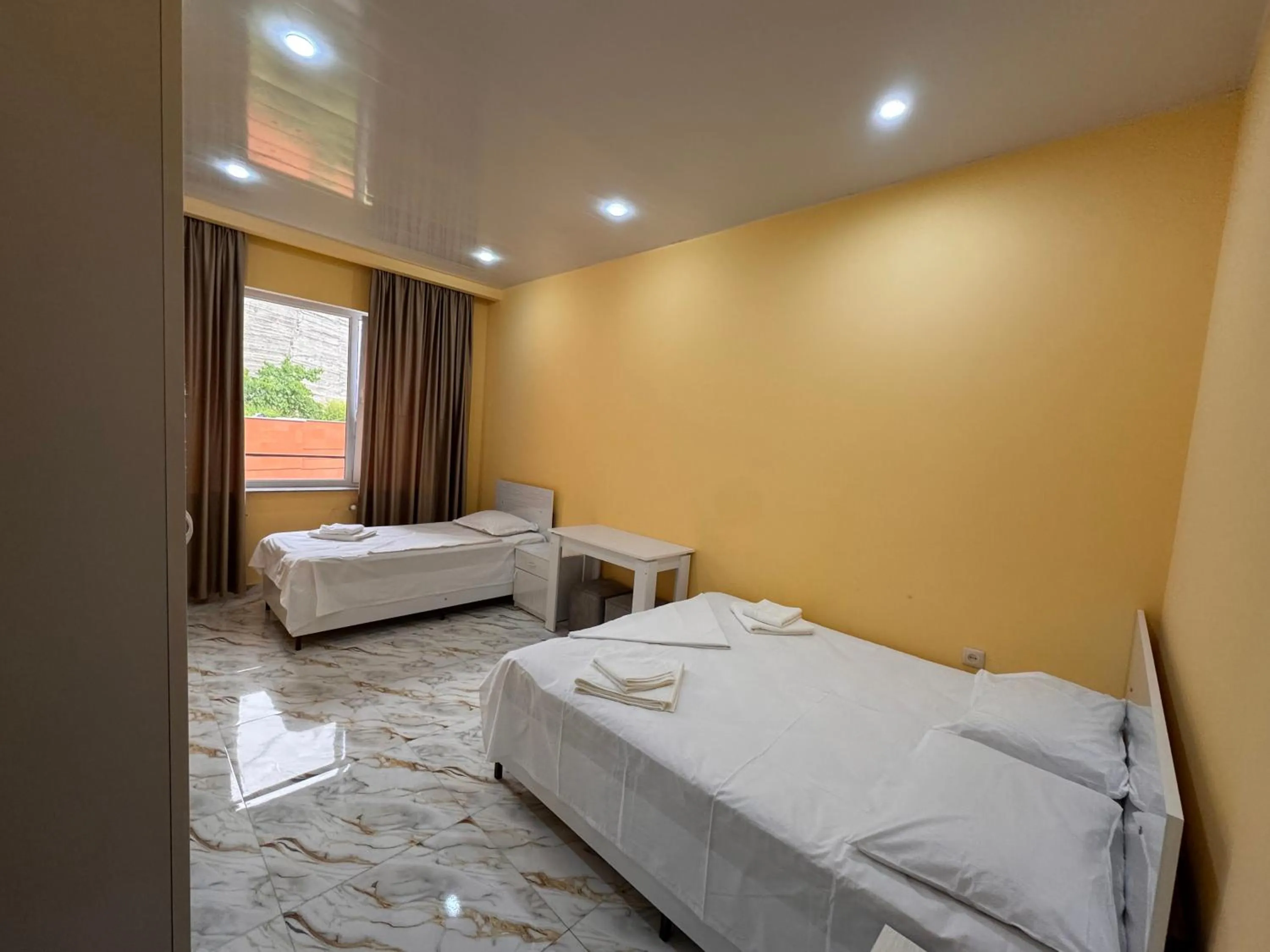 Bed in Red Hotel Yerevan Center