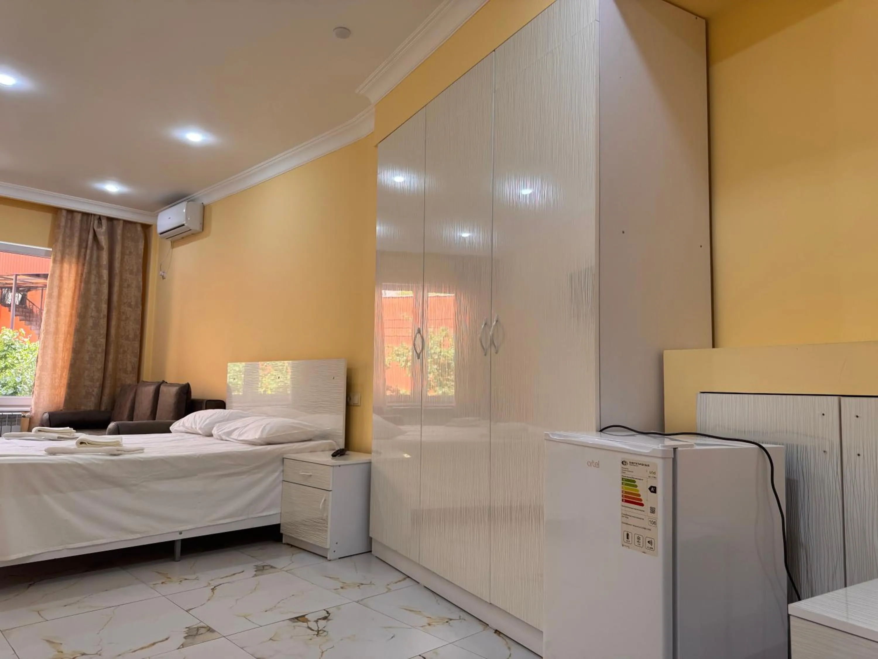 Bed in Red Hotel Yerevan Center