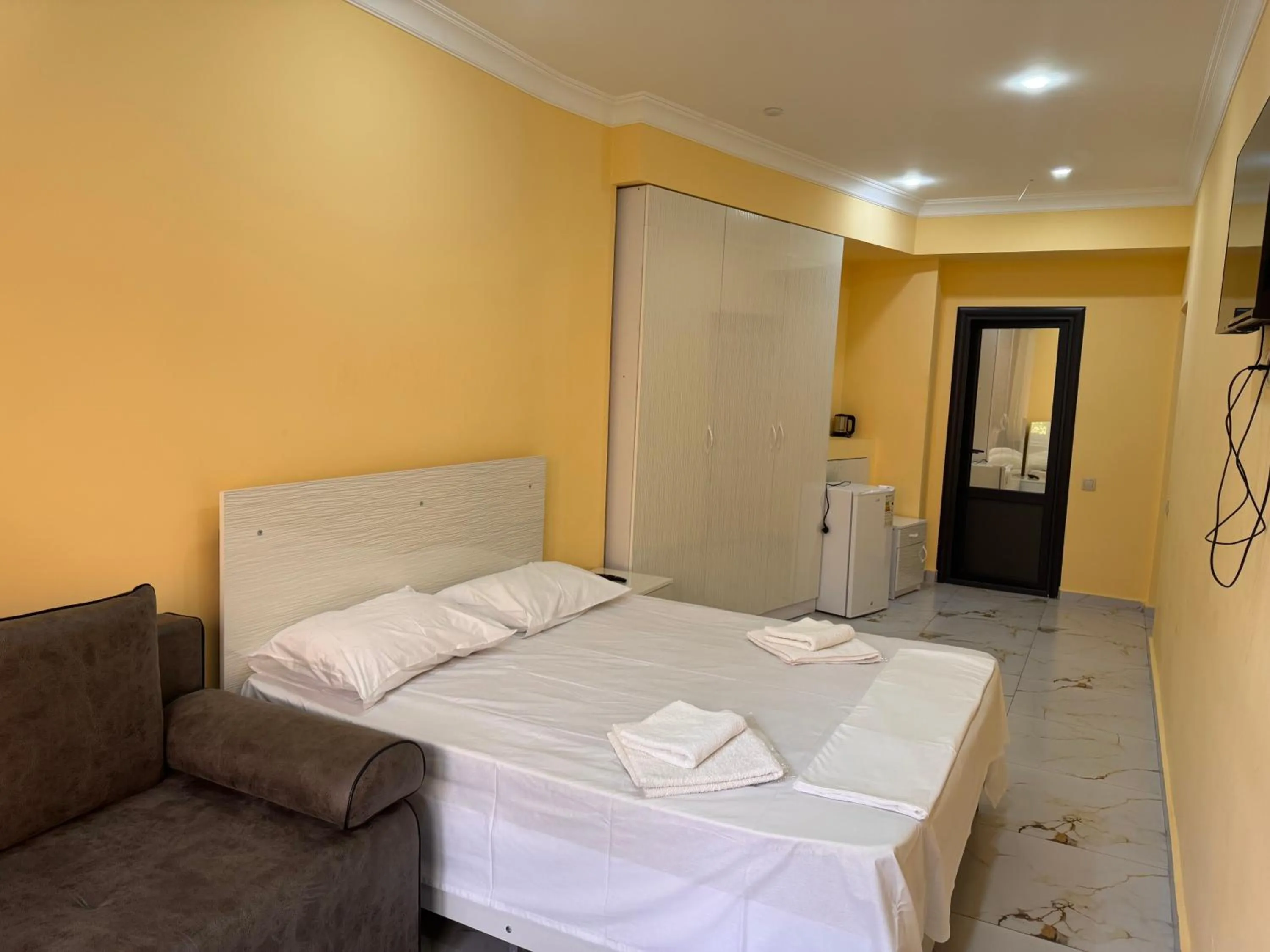 Bed in Red Hotel Yerevan Center