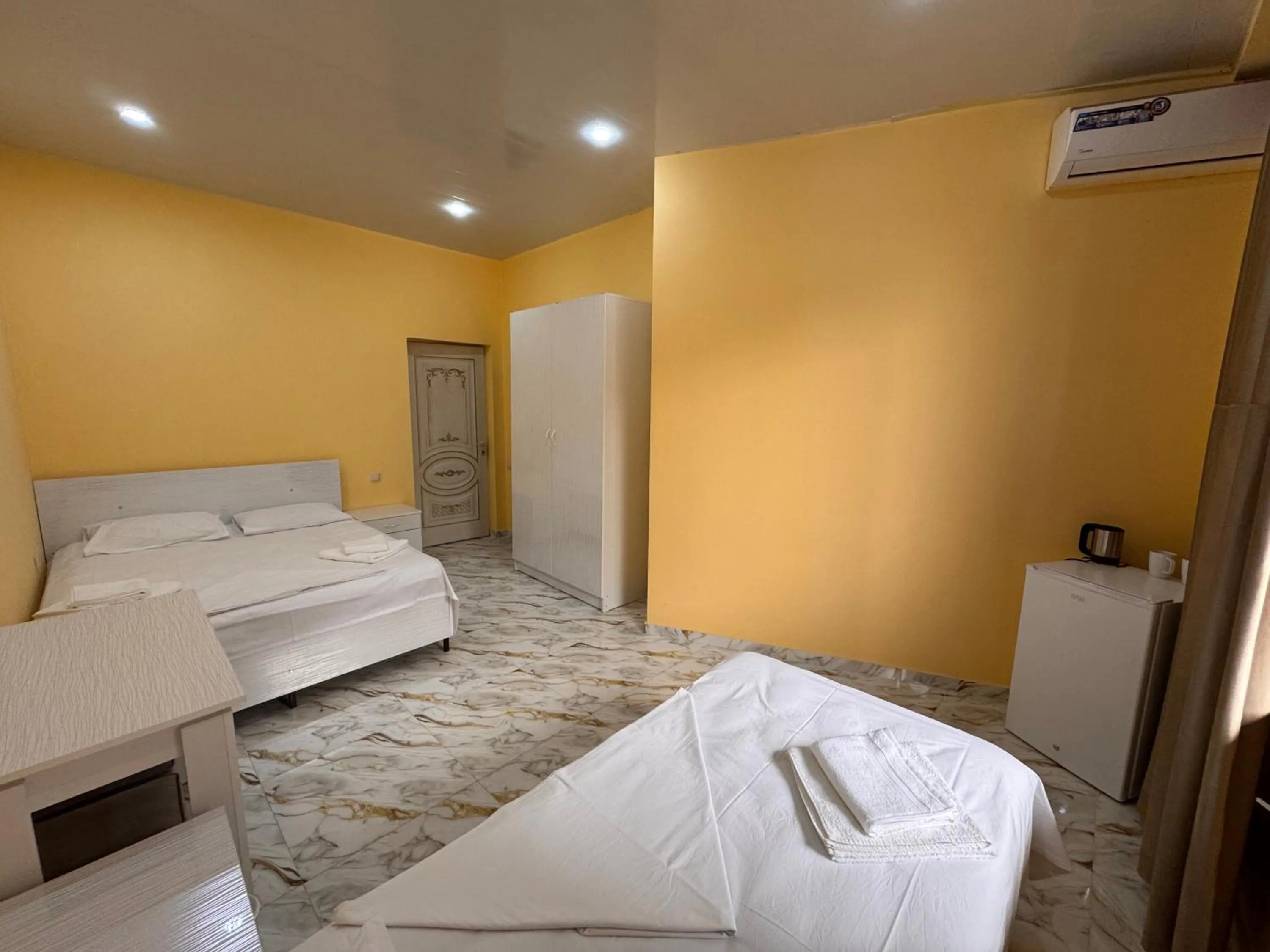 Bed in Red Hotel Yerevan Center