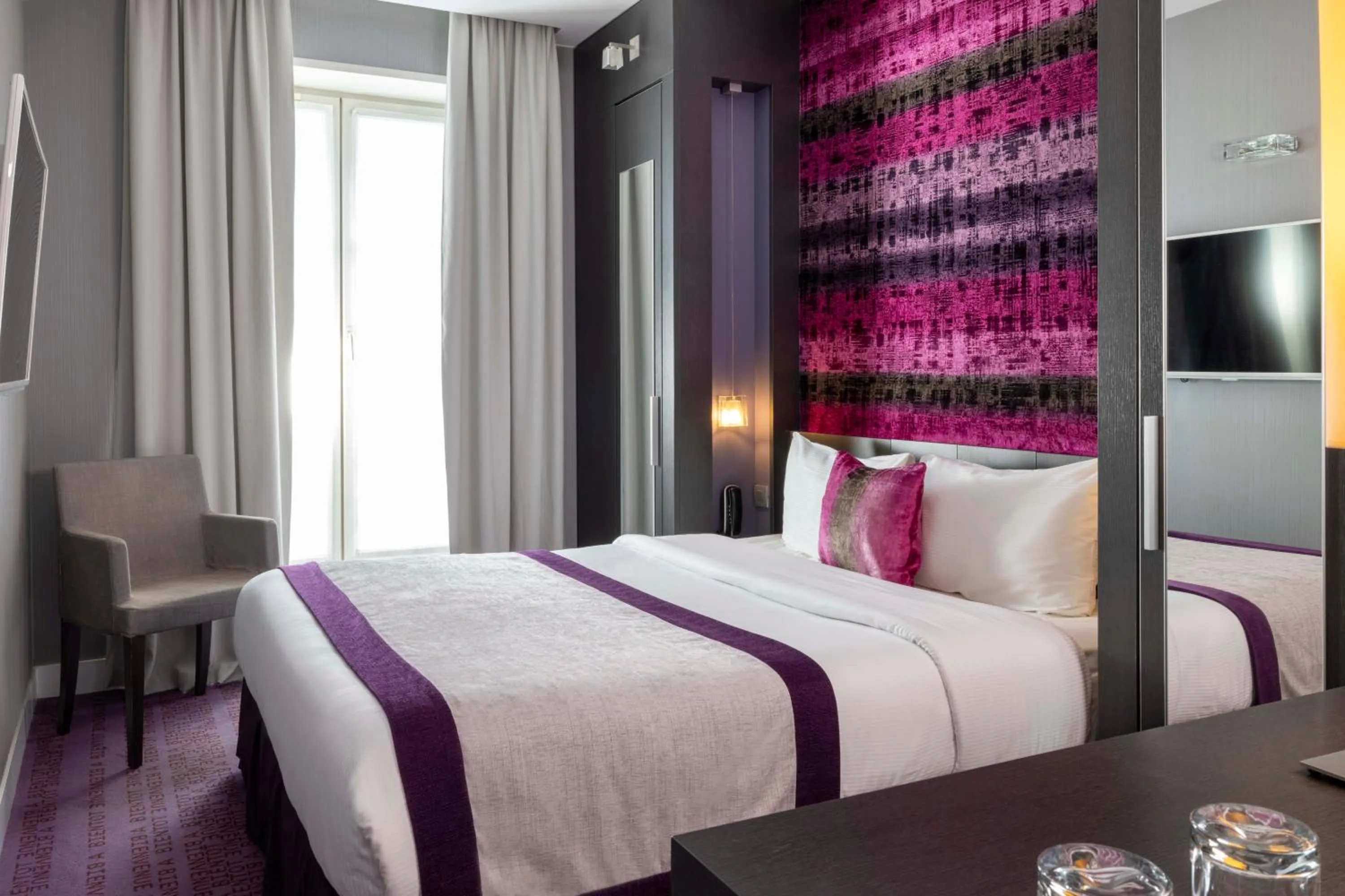 Bedroom, Bed in Le Marceau Bastille