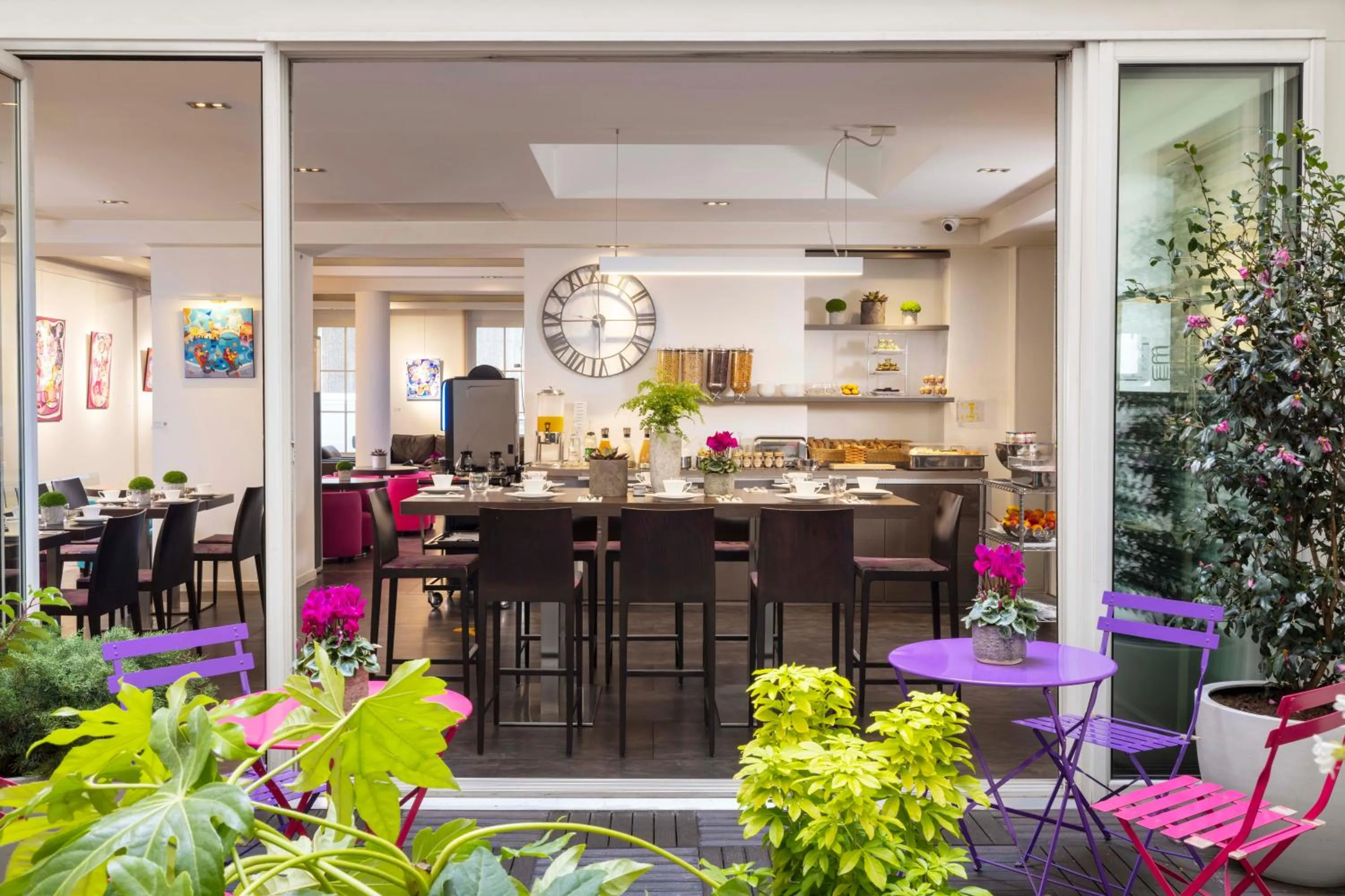 Patio in Le Marceau Bastille