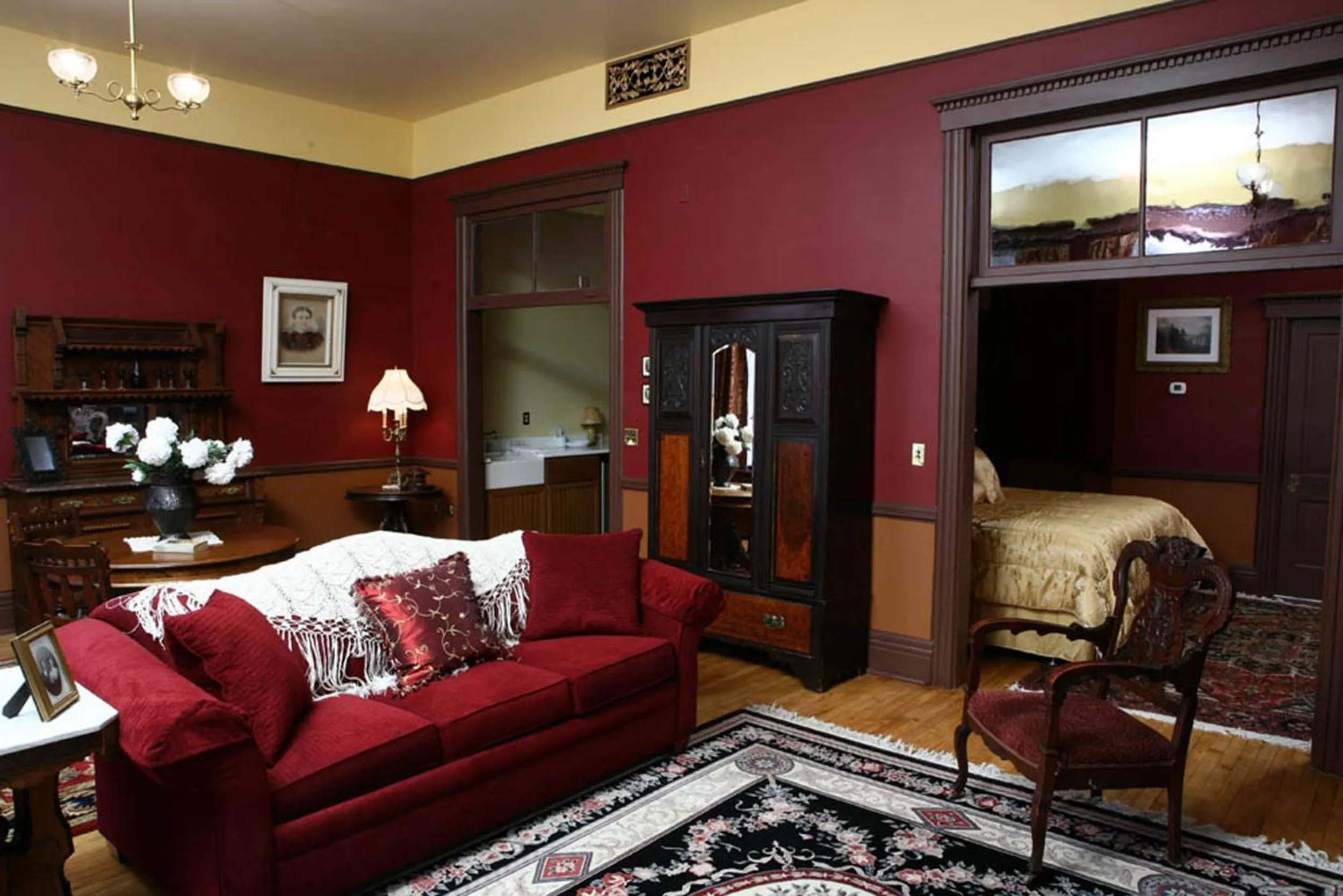 Living room in Martin & Mason Hotel