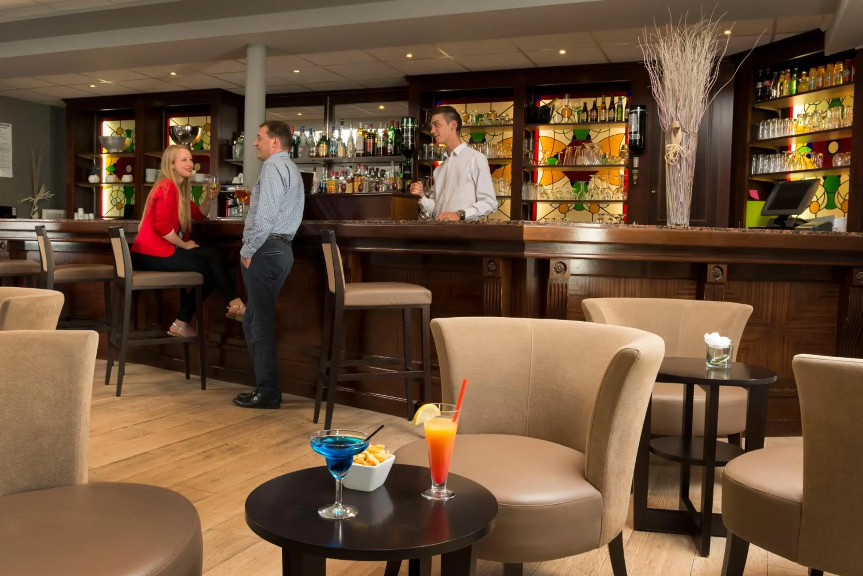 Lounge or bar in Hotel Regina & Spa Lounge or bar in Hotel Regina & Spa