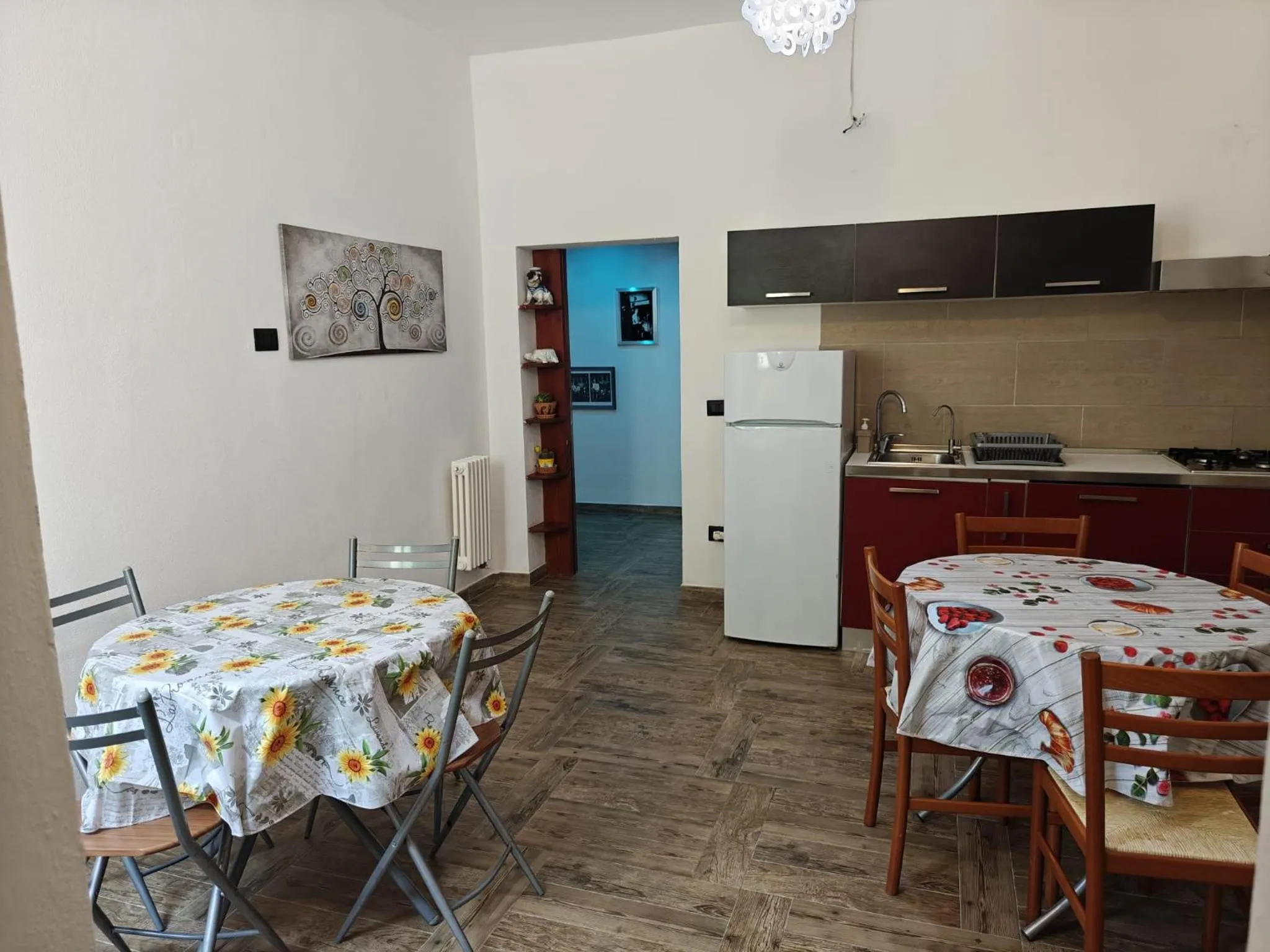 Communal kitchen in Albero della musica