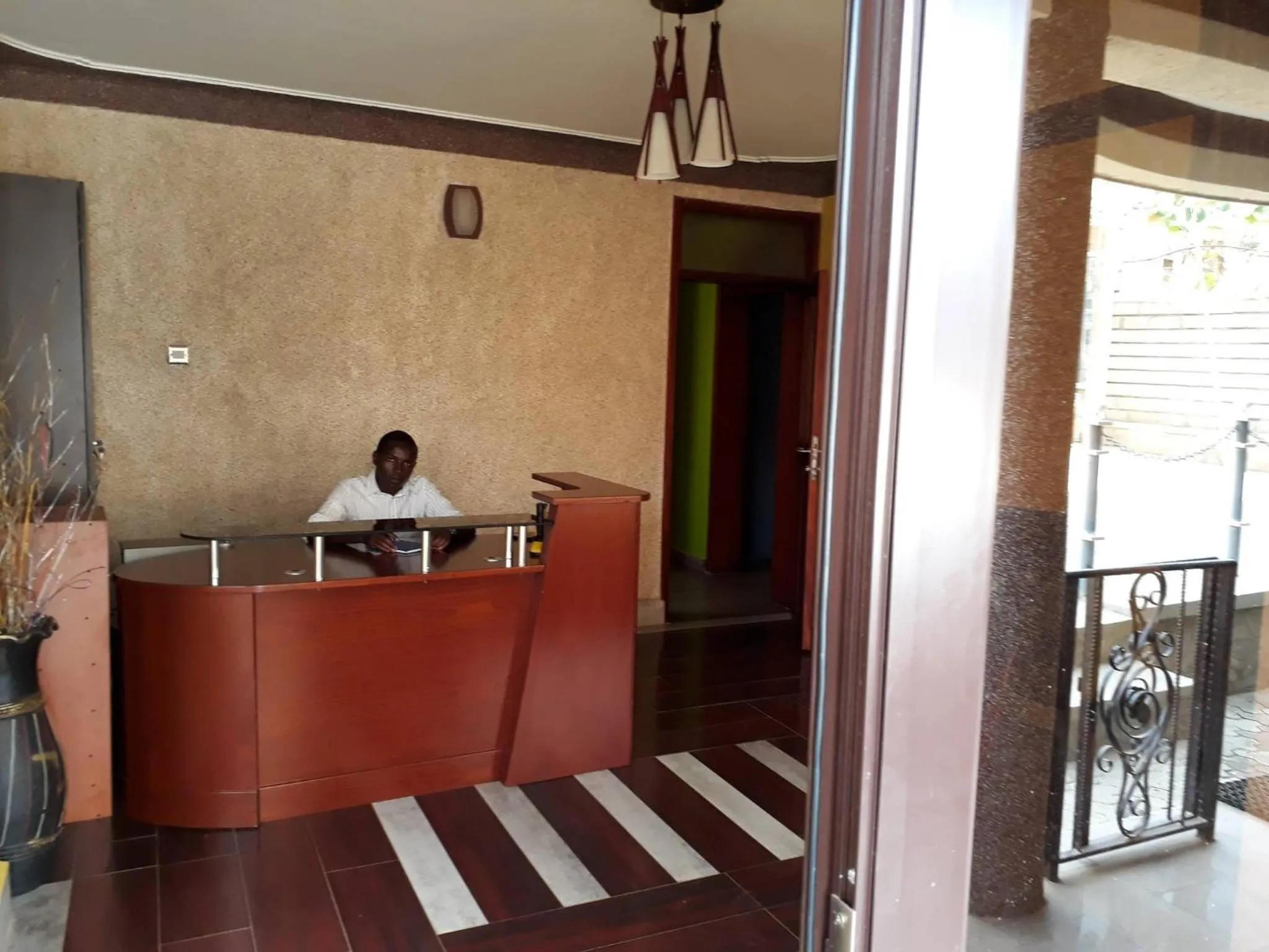 Lobby or reception in Egret Pilgrims Inn