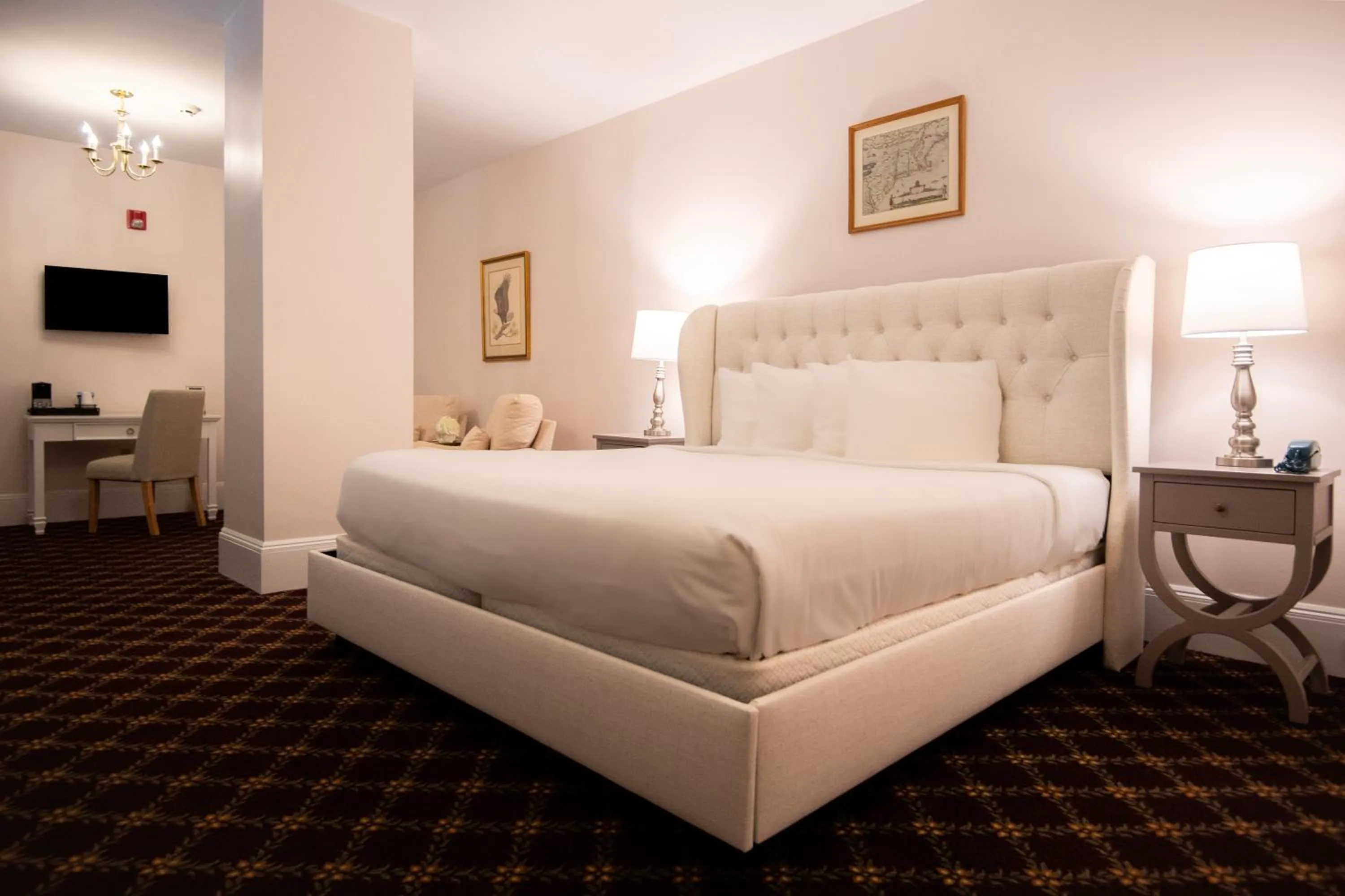 Bed in Bar Harbor Manor