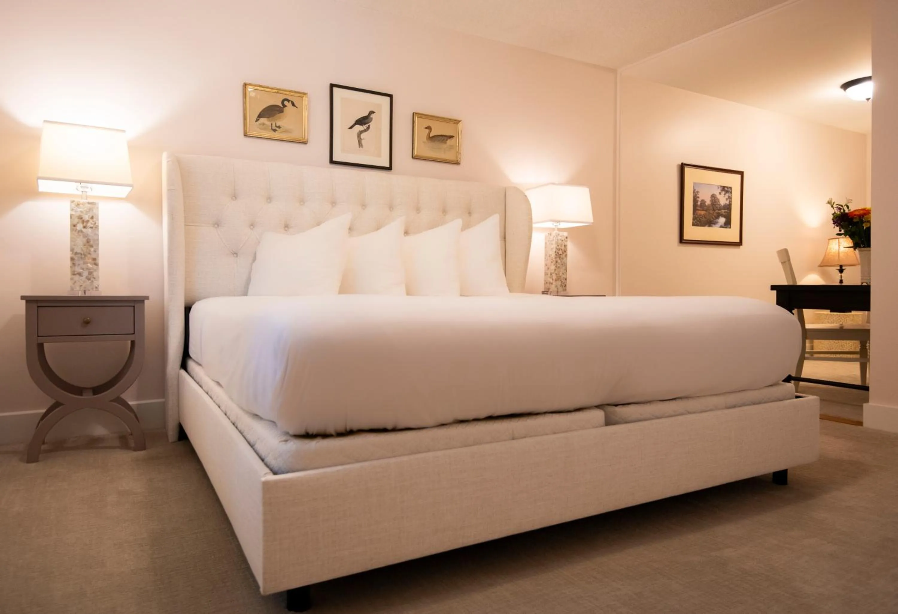 Bed in Bar Harbor Manor