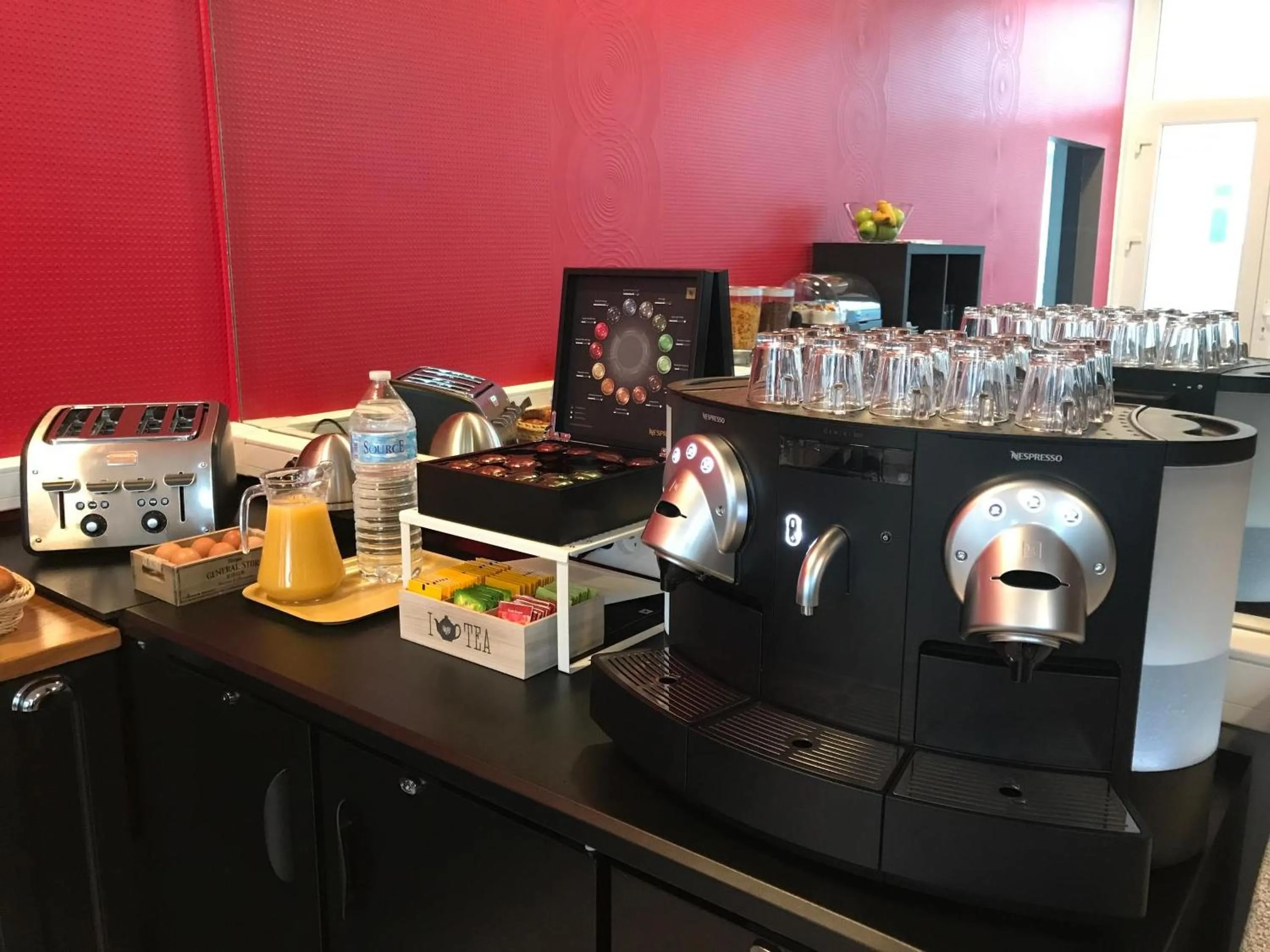 Food and drinks in Hotel De L'Europe