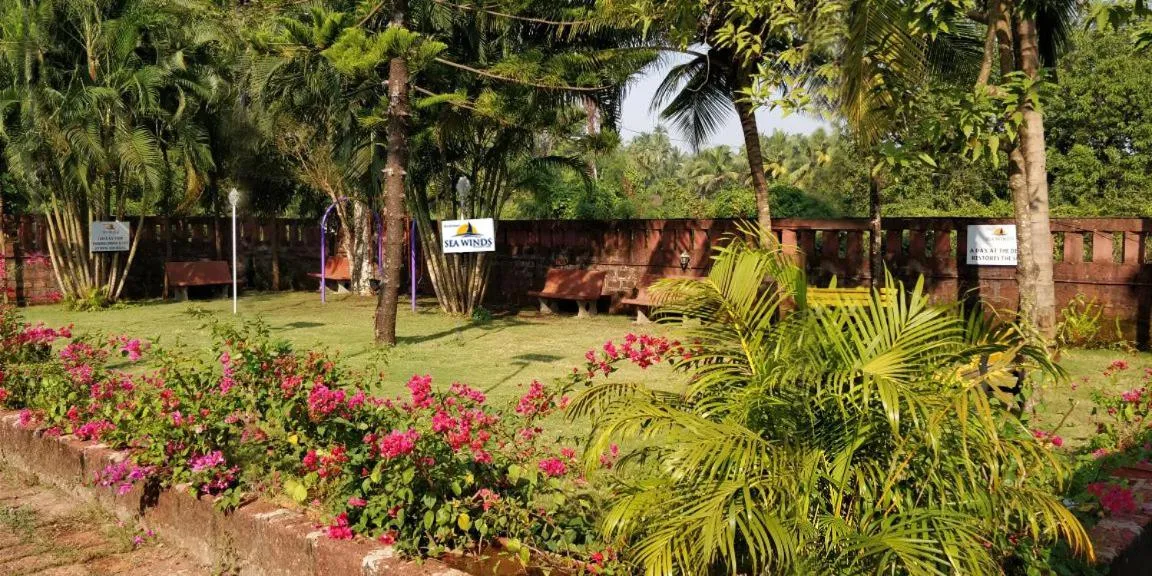 Garden in Sea Winds Hotel, Guhagar