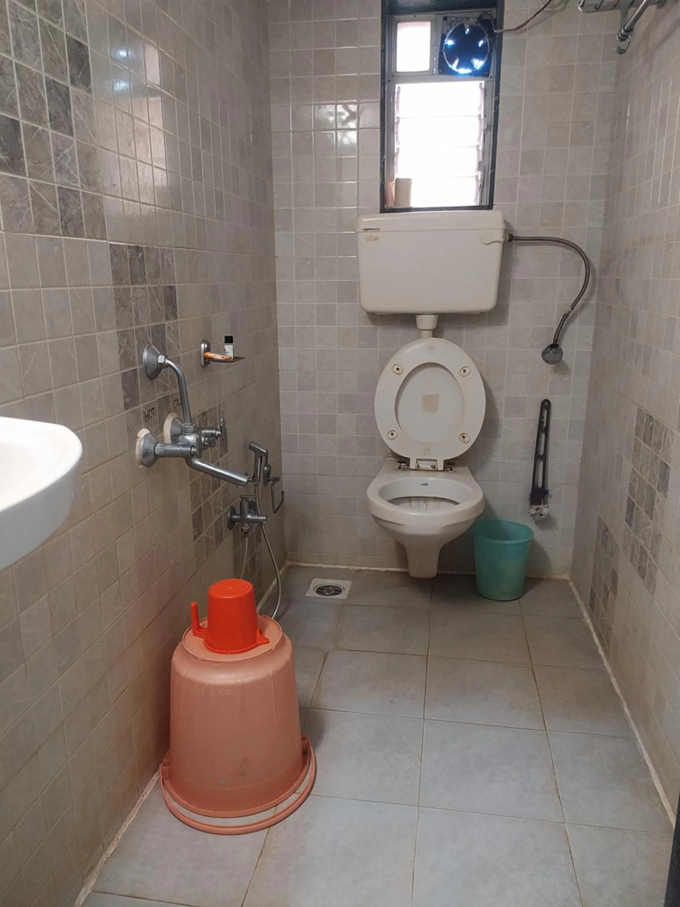 Bathroom in Sea Winds Hotel, Guhagar